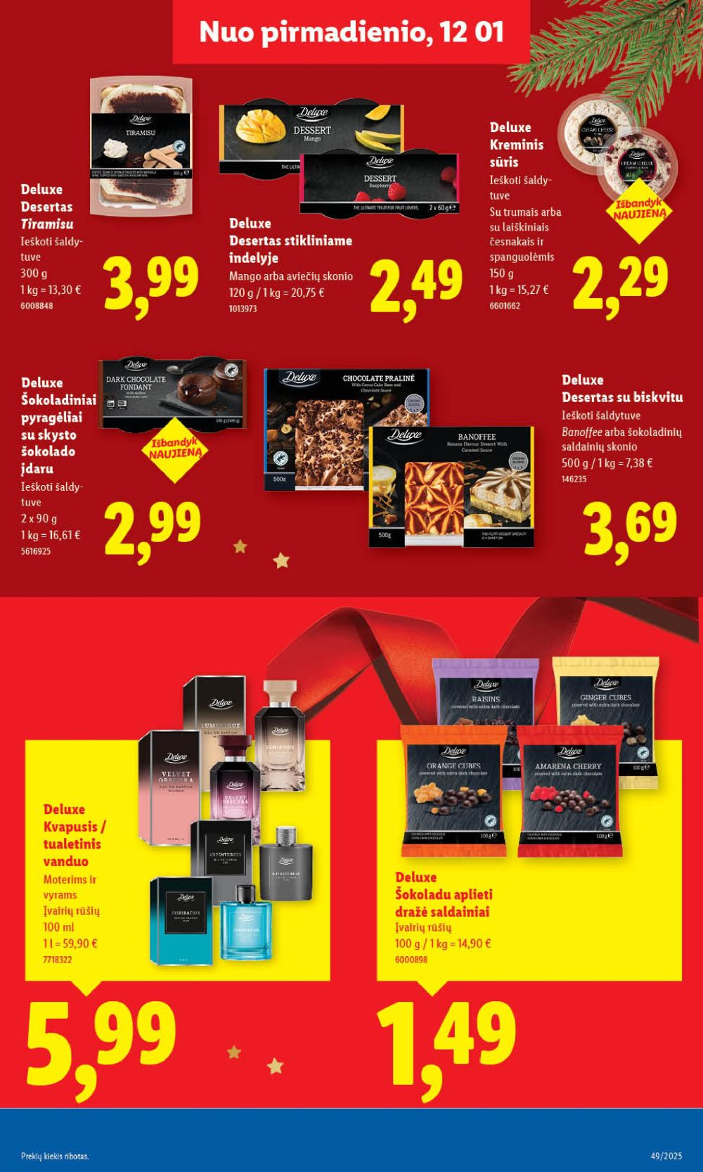 lidl - LIDL - Maisto prekių pasiūlymai (2025 12 01 - 2025 12 07) - page: 17