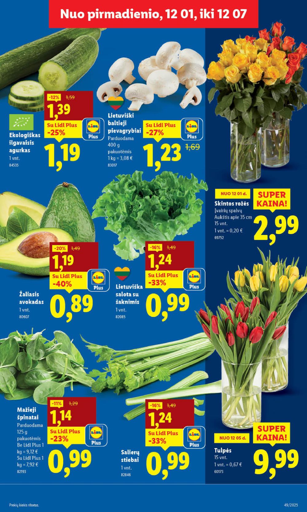lidl - LIDL - Maisto prekių pasiūlymai (2025 12 01 - 2025 12 07) - page: 5