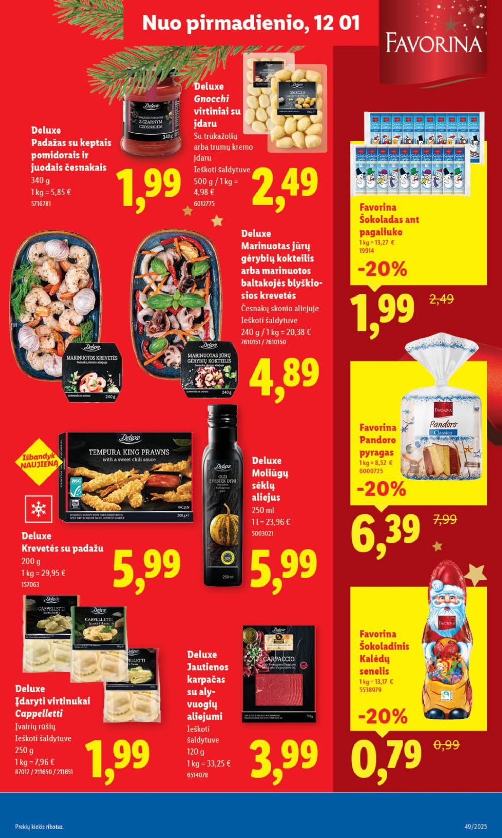 lidl - LIDL - Maisto prekių pasiūlymai (2025 12 01 - 2025 12 07) - page: 15