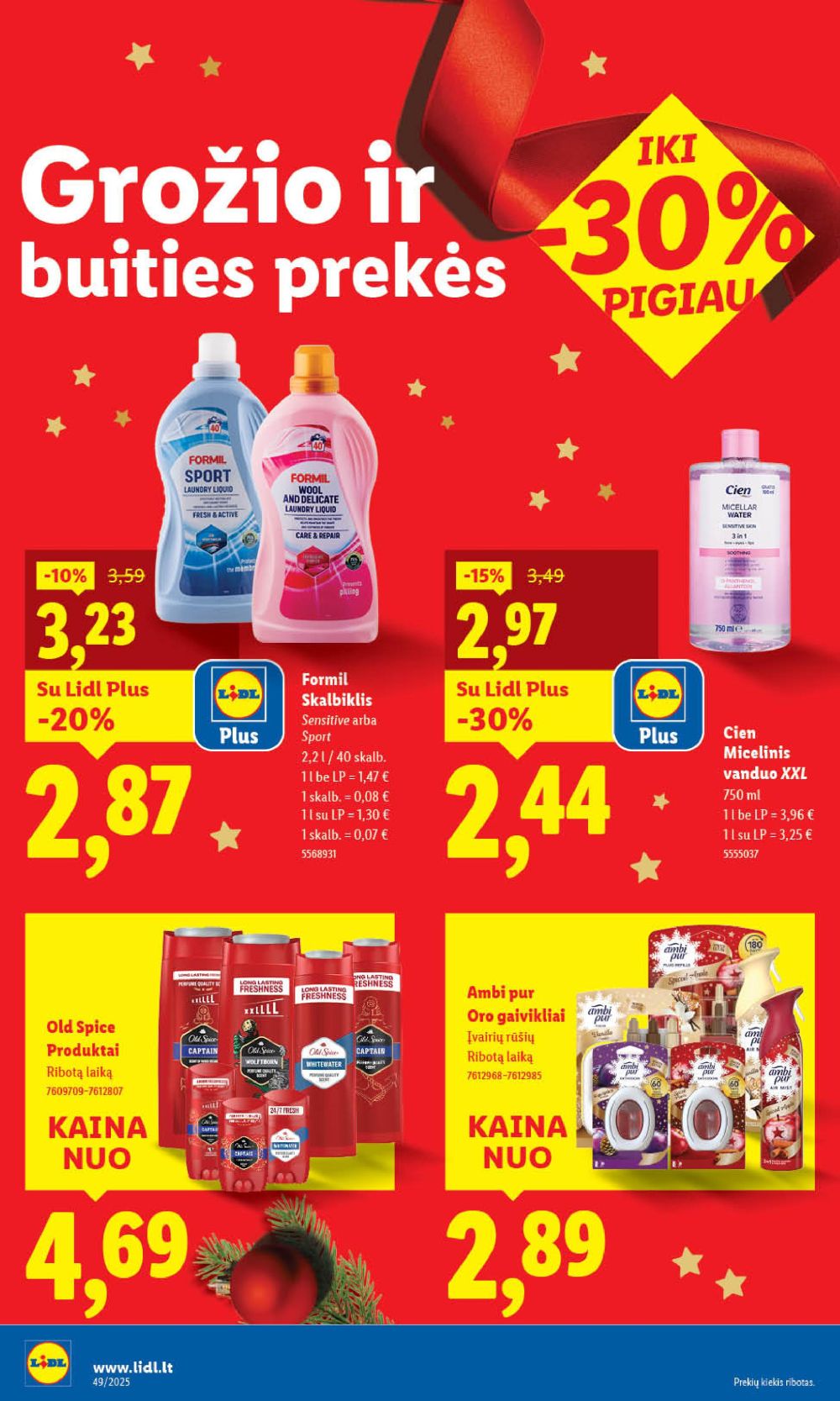 lidl - LIDL - Maisto prekių pasiūlymai (2025 12 04 - 2025 12 07) - page: 48