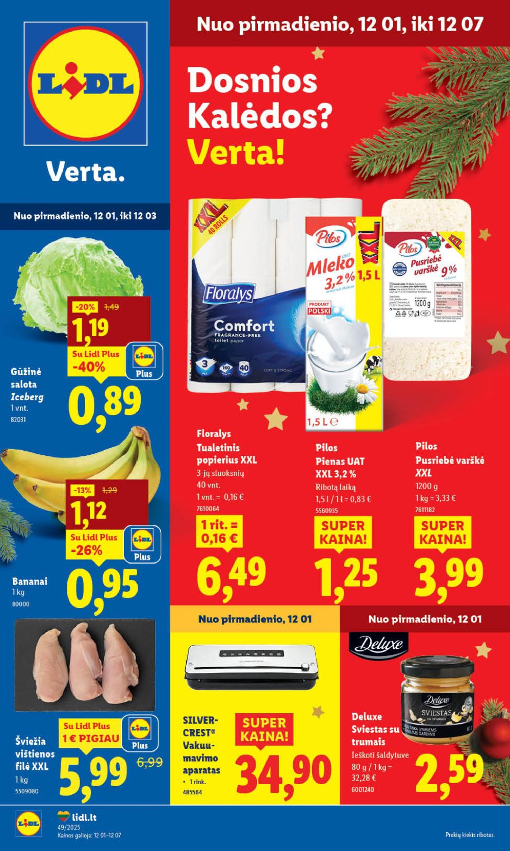lidl - LIDL - Maisto prekių pasiūlymai (2025 12 04 - 2025 12 07) - page: 15