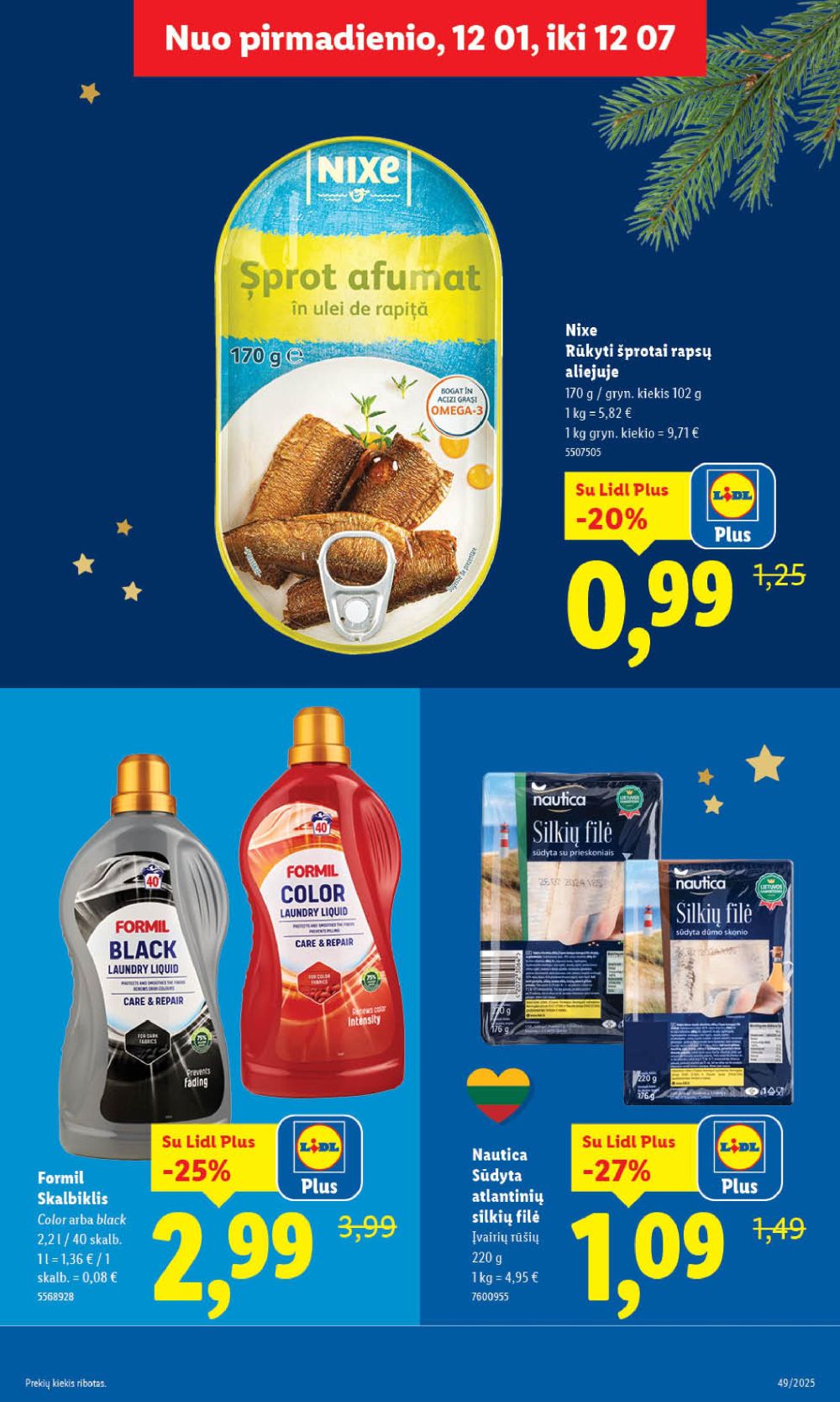 lidl - LIDL - Maisto prekių pasiūlymai (2025 12 04 - 2025 12 07) - page: 35