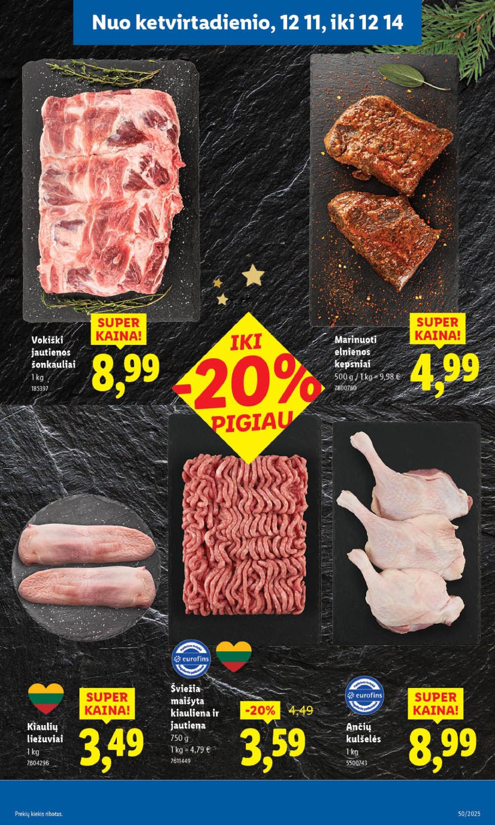 lidl - LIDL - Maisto prekių pasiūlymai (2025 12 08 - 2025 12 14) - page: 51