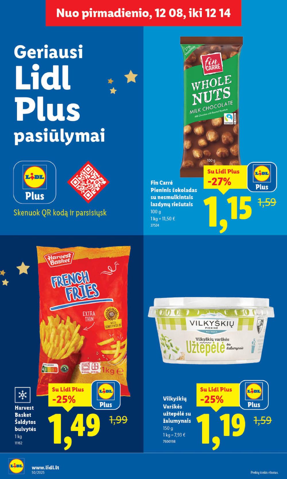 lidl - LIDL - Maisto prekių pasiūlymai (2025 12 08 - 2025 12 14) - page: 24
