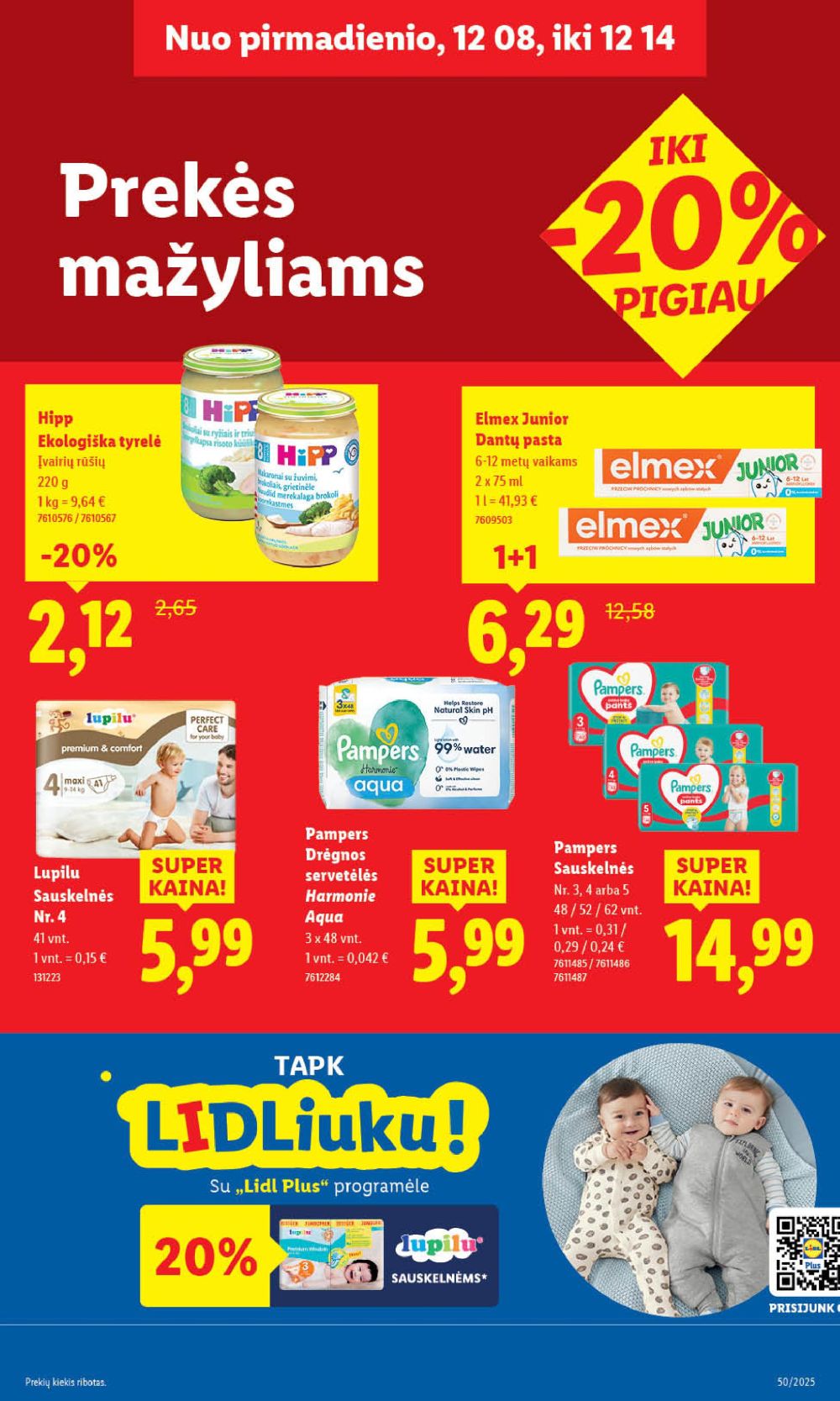 lidl - LIDL - Maisto prekių pasiūlymai (2025 12 08 - 2025 12 14) - page: 41
