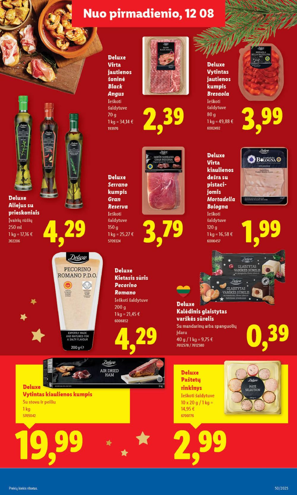 lidl - LIDL - Maisto prekių pasiūlymai (2025 12 08 - 2025 12 14) - page: 13
