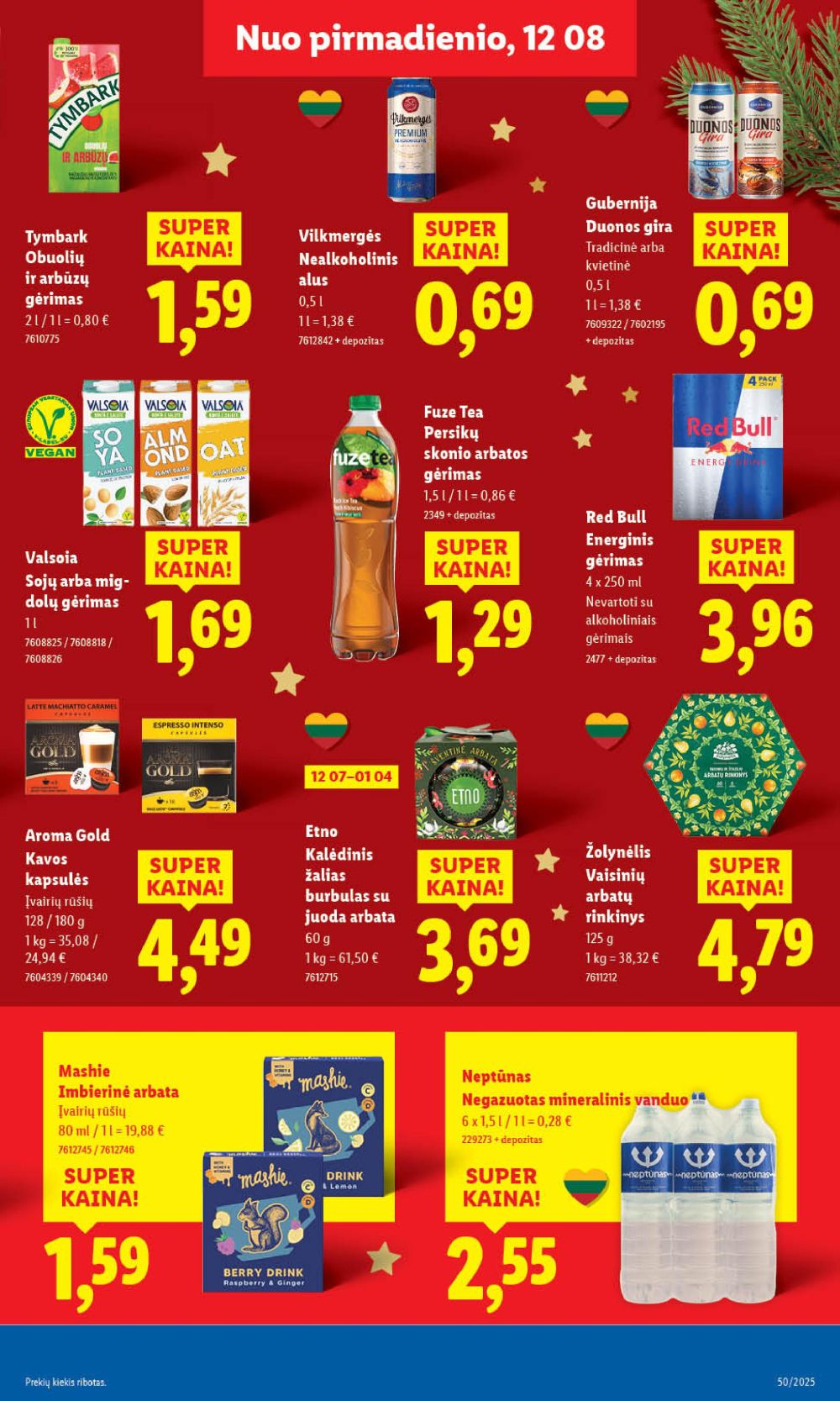 lidl - LIDL - Maisto prekių pasiūlymai (2025 12 08 - 2025 12 14) - page: 35