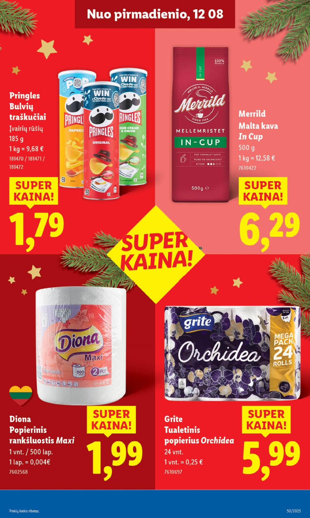 lidl - LIDL - Maisto prekių pasiūlymai (2025 12 08 - 2025 12 14) - page: 23