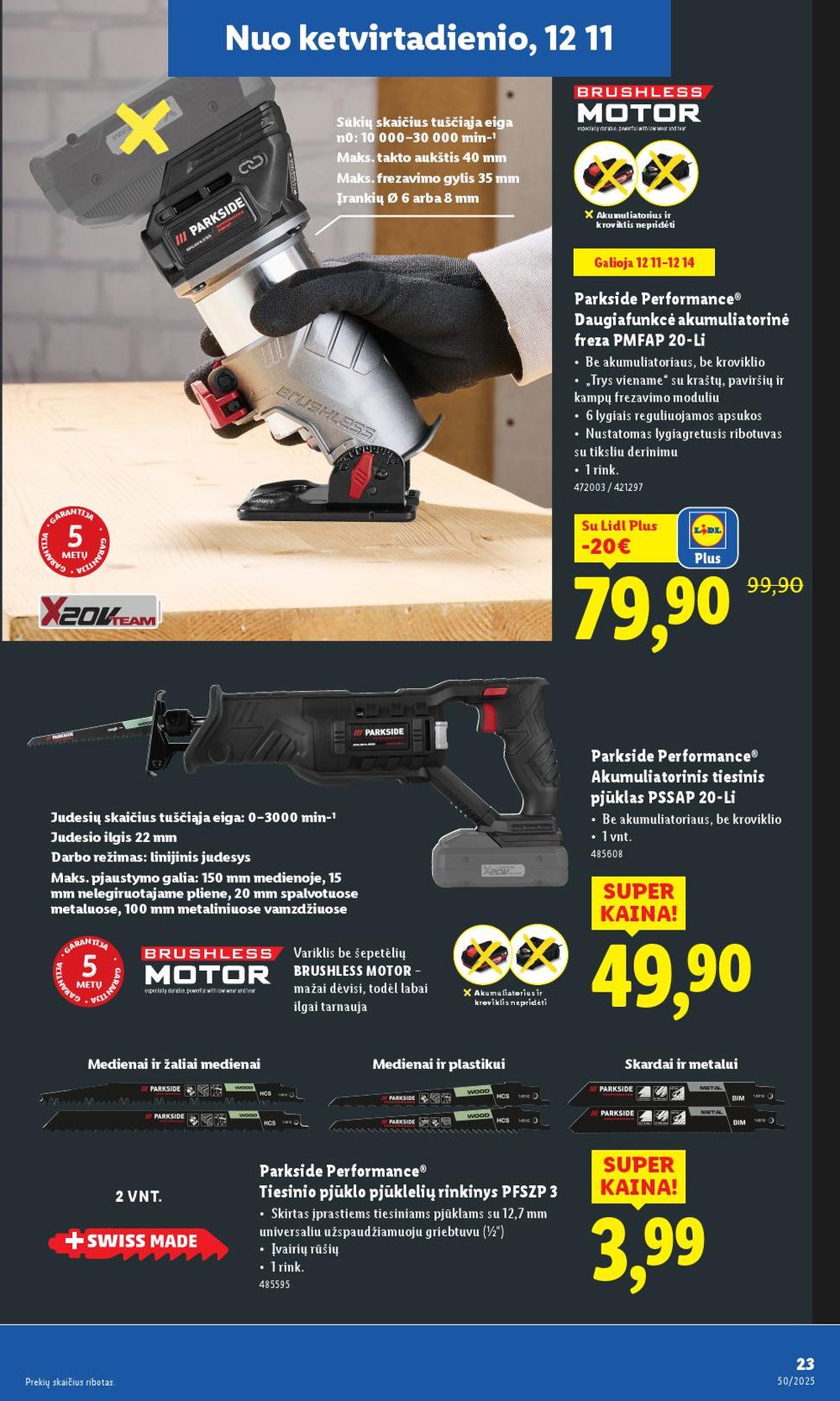 lidl - LIDL - Ne maisto prekių pasiūlymai (2025 12 08 - 2025 12 14) - page: 23