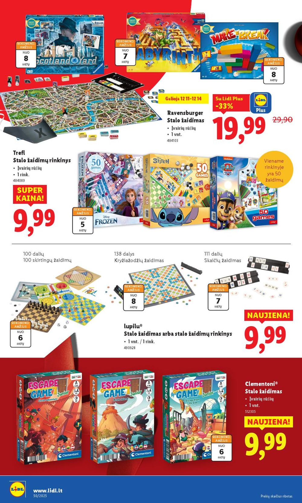 lidl - LIDL - Ne maisto prekių pasiūlymai (2025 12 08 - 2025 12 14) - page: 32