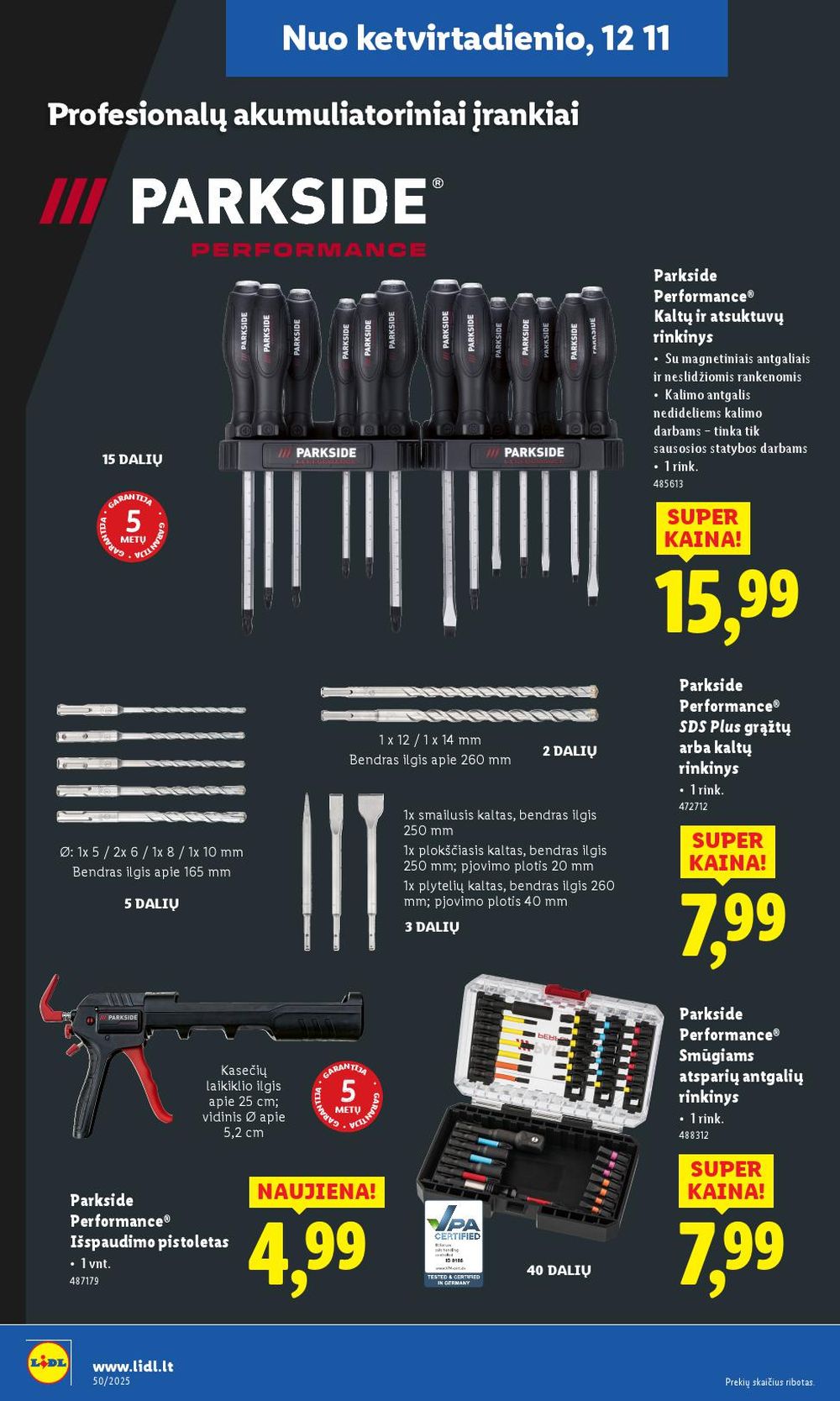 lidl - LIDL - Ne maisto prekių pasiūlymai (2025 12 08 - 2025 12 14) - page: 24