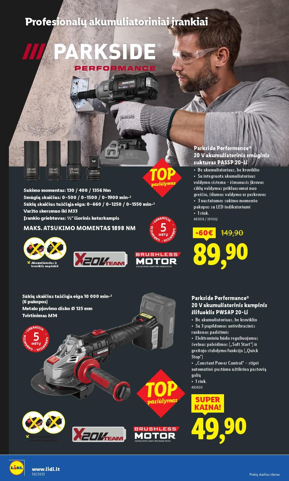 lidl - LIDL - Ne maisto prekių pasiūlymai (2025 12 08 - 2025 12 14) - page: 16