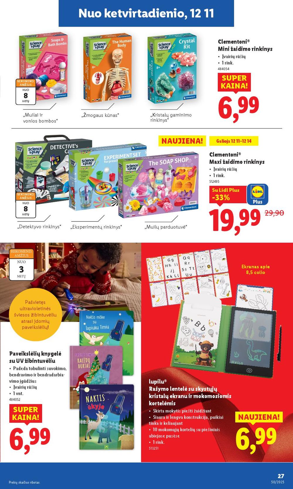 lidl - LIDL - Ne maisto prekių pasiūlymai (2025 12 08 - 2025 12 14) - page: 27