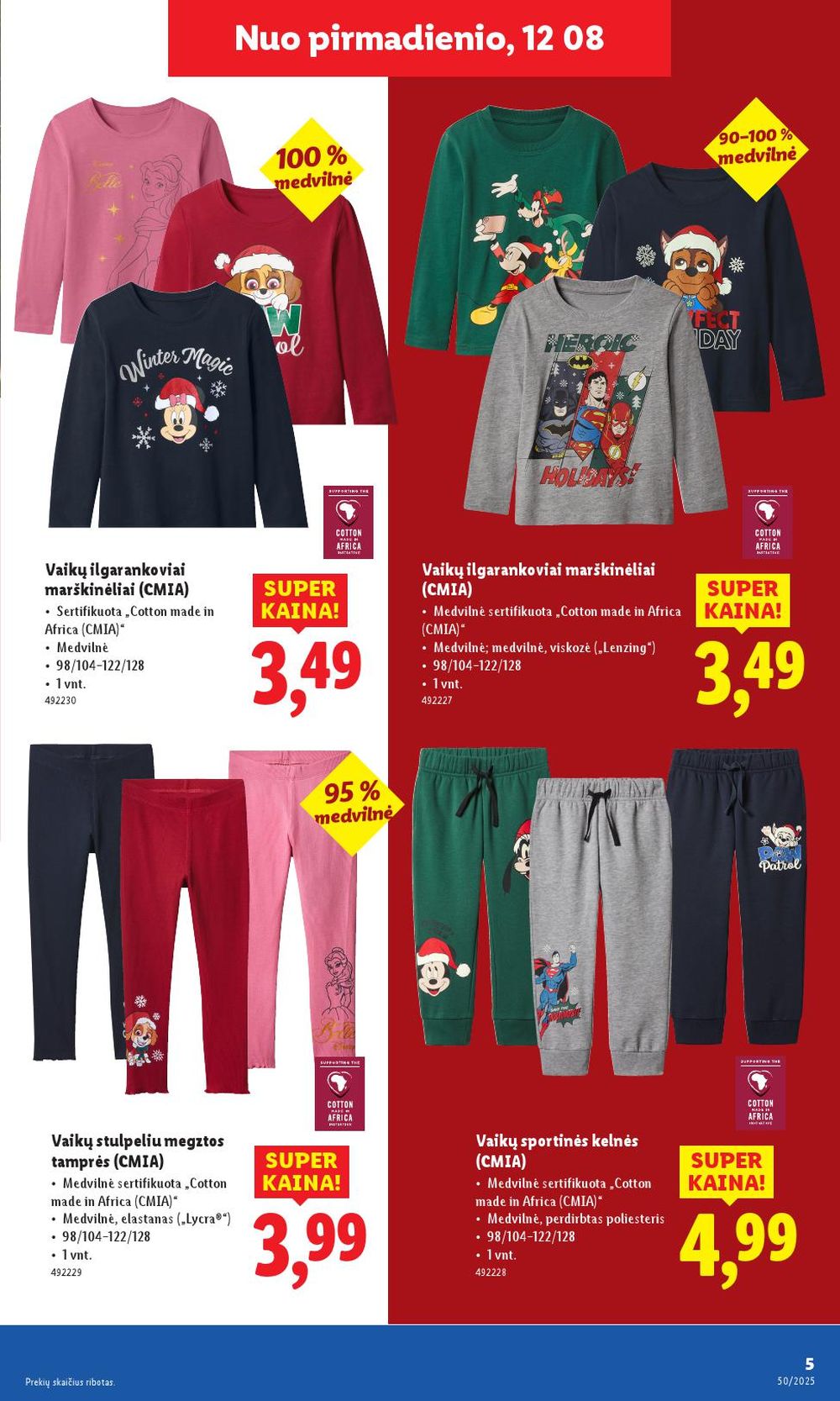 lidl - LIDL - Ne maisto prekių pasiūlymai (2025 12 08 - 2025 12 14) - page: 5