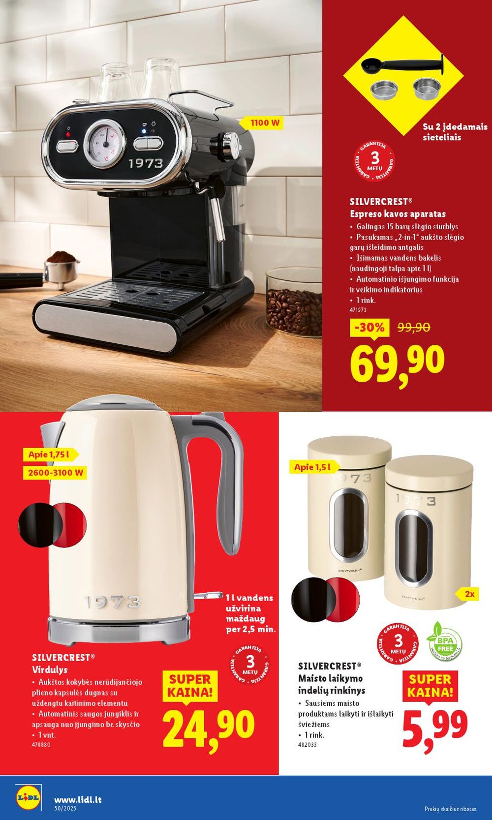 lidl - LIDL - Ne maisto prekių pasiūlymai (2025 12 08 - 2025 12 14) - page: 8