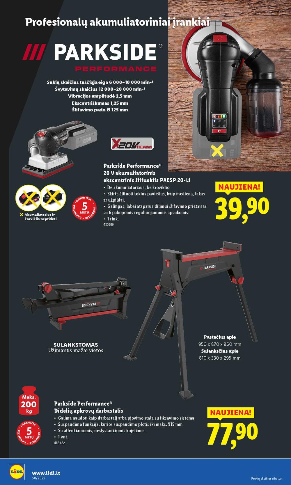 lidl - LIDL - Ne maisto prekių pasiūlymai (2025 12 08 - 2025 12 14) - page: 22