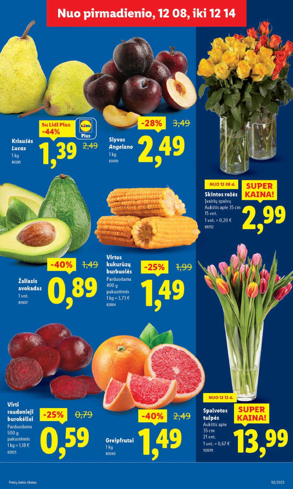 lidl - LIDL - Maisto prekių pasiūlymai (2025 12 11 - 2025 12 14) - page: 7