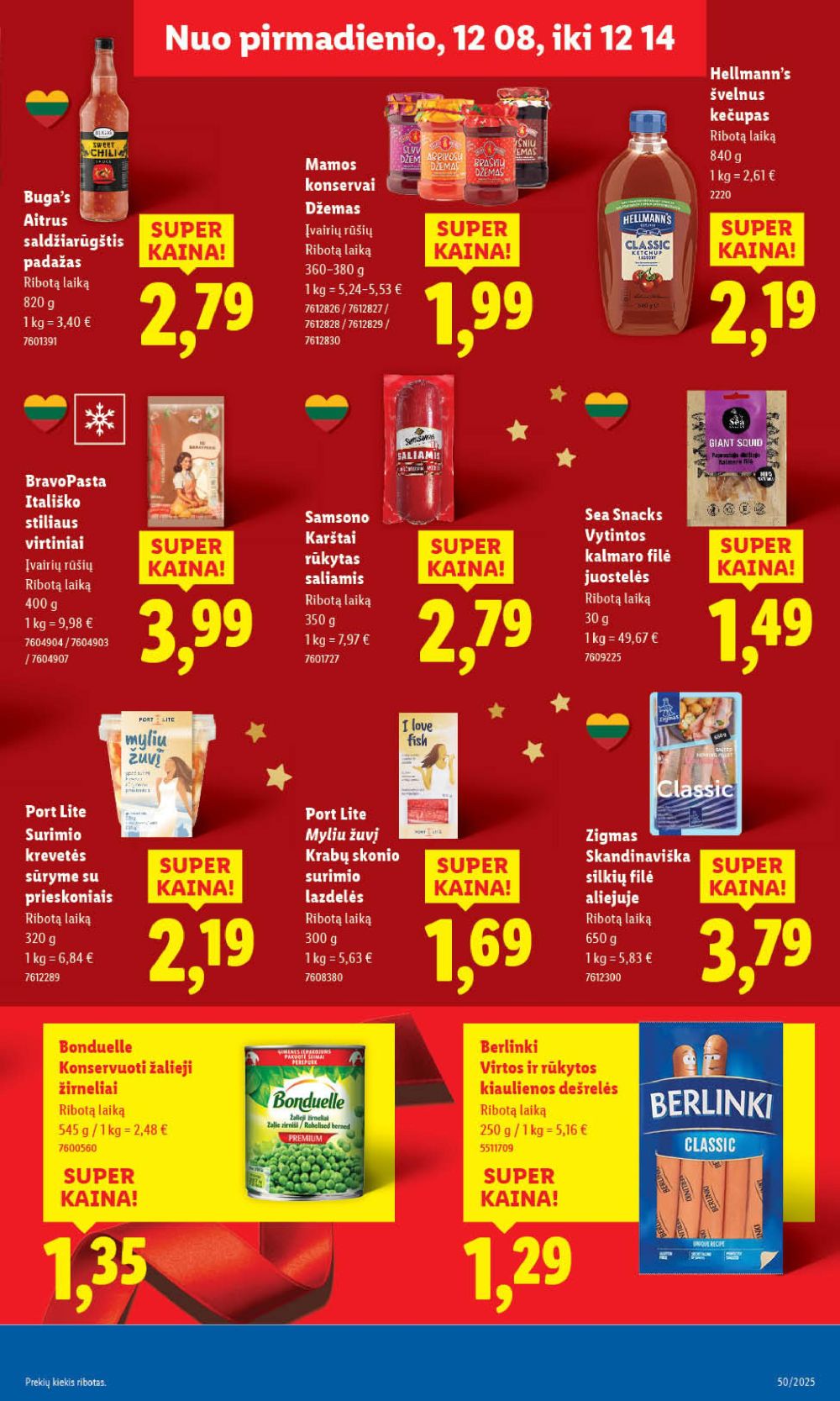 lidl - LIDL - Maisto prekių pasiūlymai (2025 12 11 - 2025 12 14) - page: 37