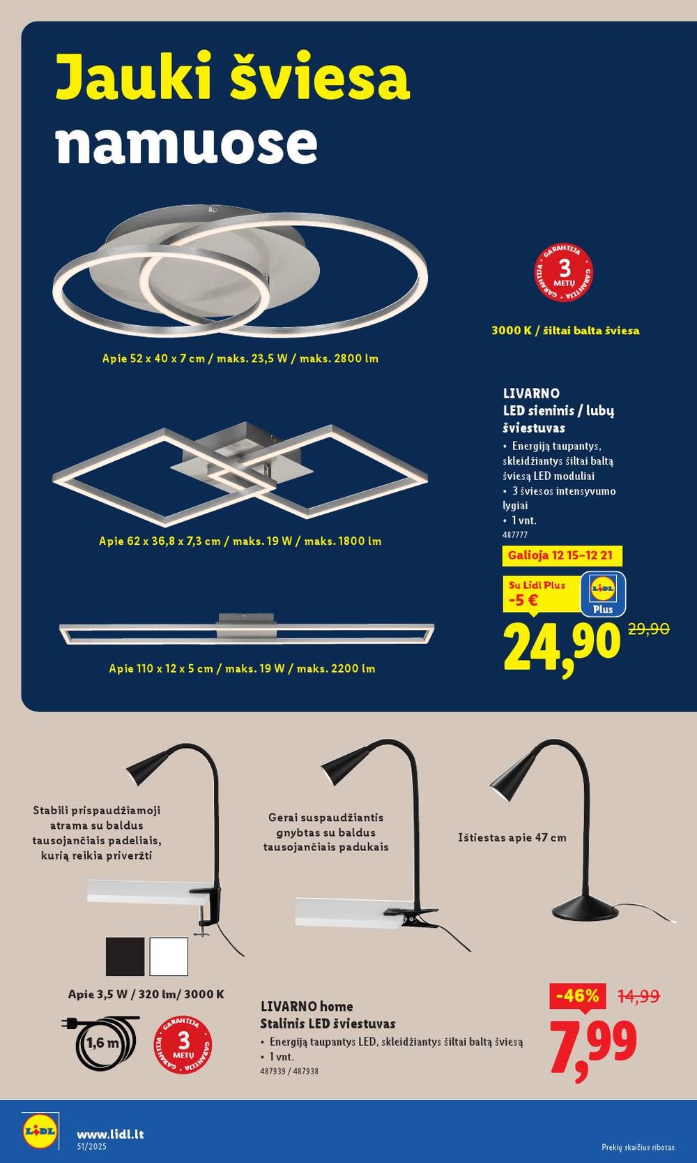 lidl - LIDL - Ne maisto prekių pasiūlymai (2025 12 15 - 2025 12 21) - page: 18