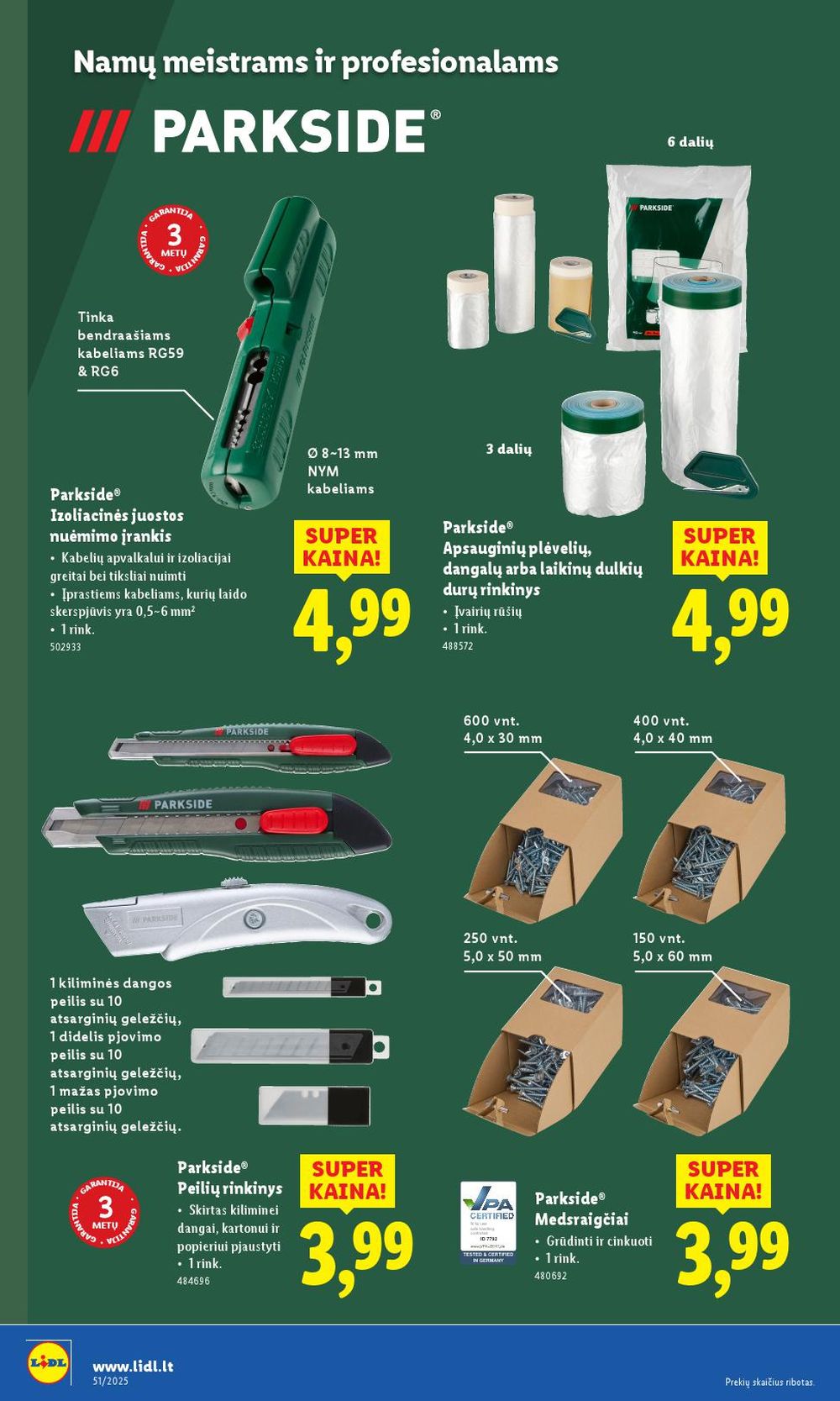 lidl - LIDL - Ne maisto prekių pasiūlymai (2025 12 15 - 2025 12 21) - page: 26