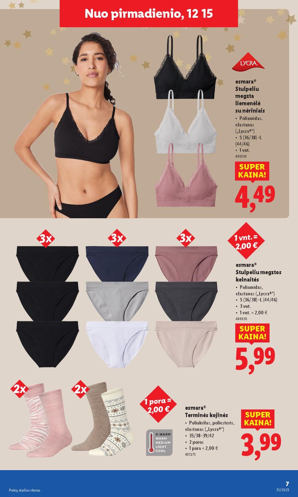 lidl - LIDL - Ne maisto prekių pasiūlymai (2025 12 15 - 2025 12 21) - page: 7