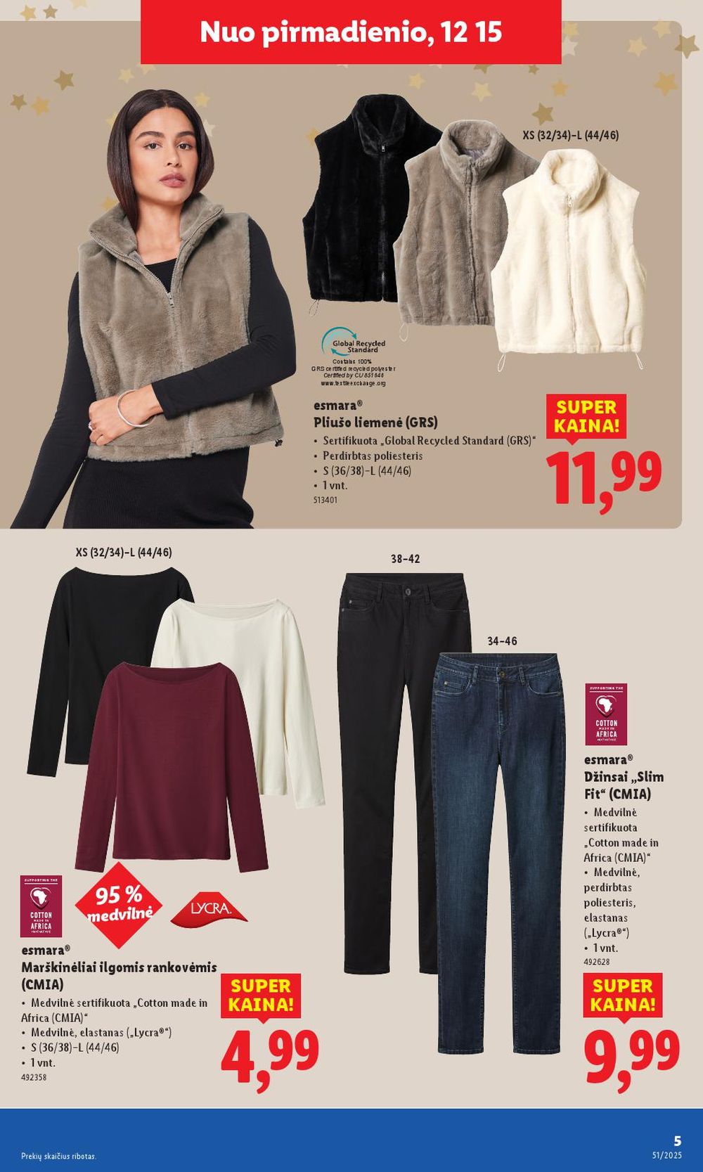 lidl - LIDL - Ne maisto prekių pasiūlymai (2025 12 15 - 2025 12 21) - page: 5