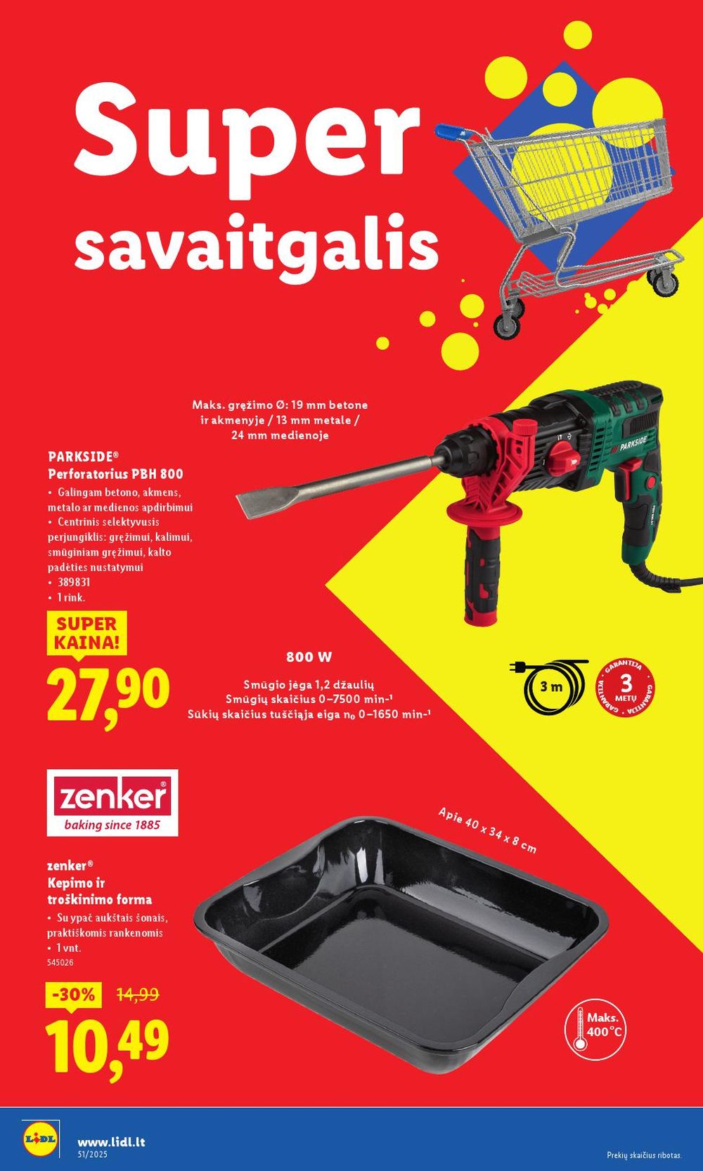 lidl - LIDL - Ne maisto prekių pasiūlymai (2025 12 15 - 2025 12 21) - page: 36