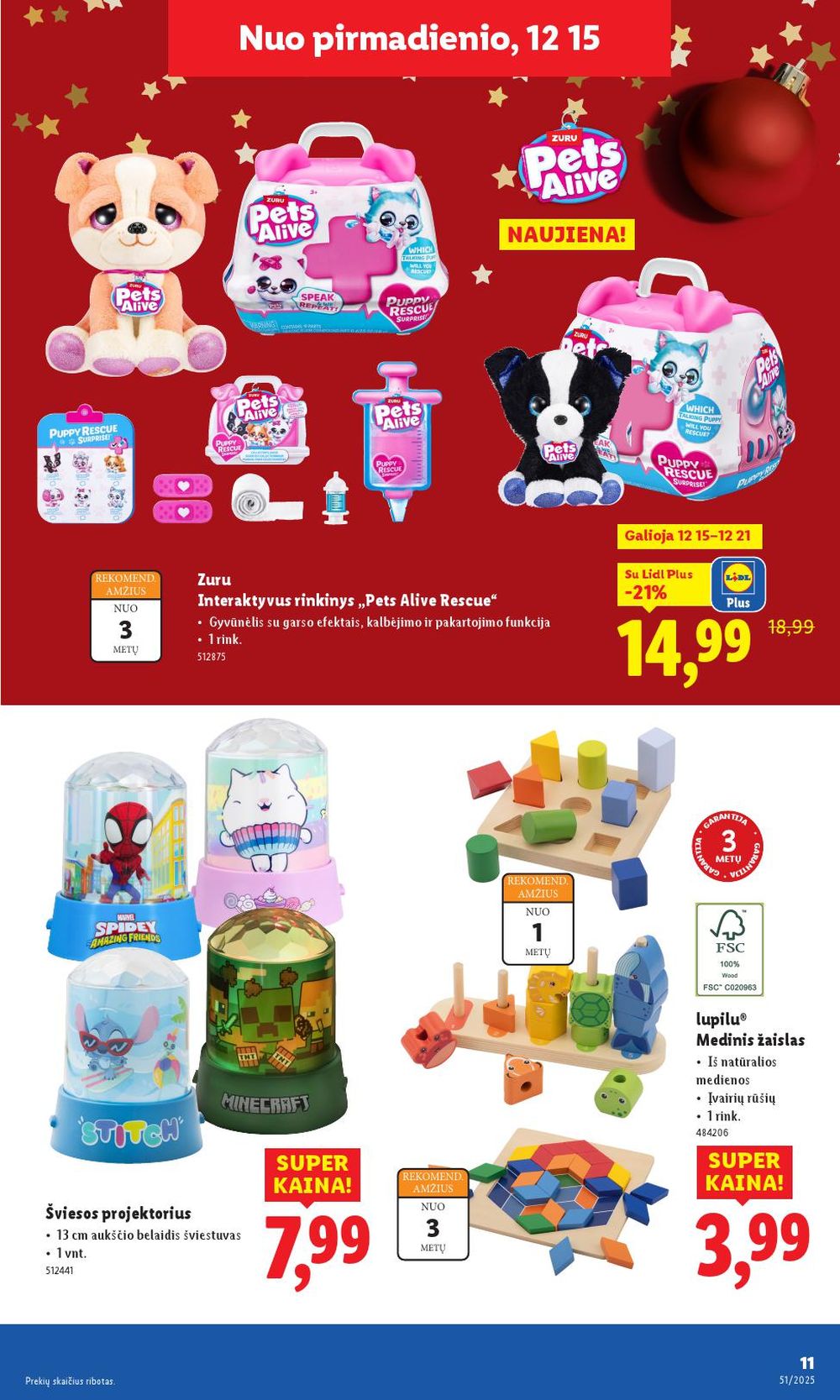 lidl - LIDL - Ne maisto prekių pasiūlymai (2025 12 15 - 2025 12 21) - page: 11