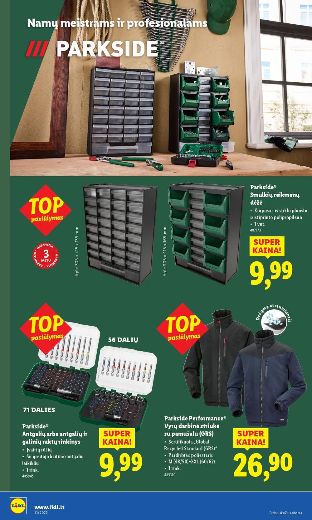 lidl - LIDL - Ne maisto prekių pasiūlymai (2025 12 15 - 2025 12 21) - page: 20