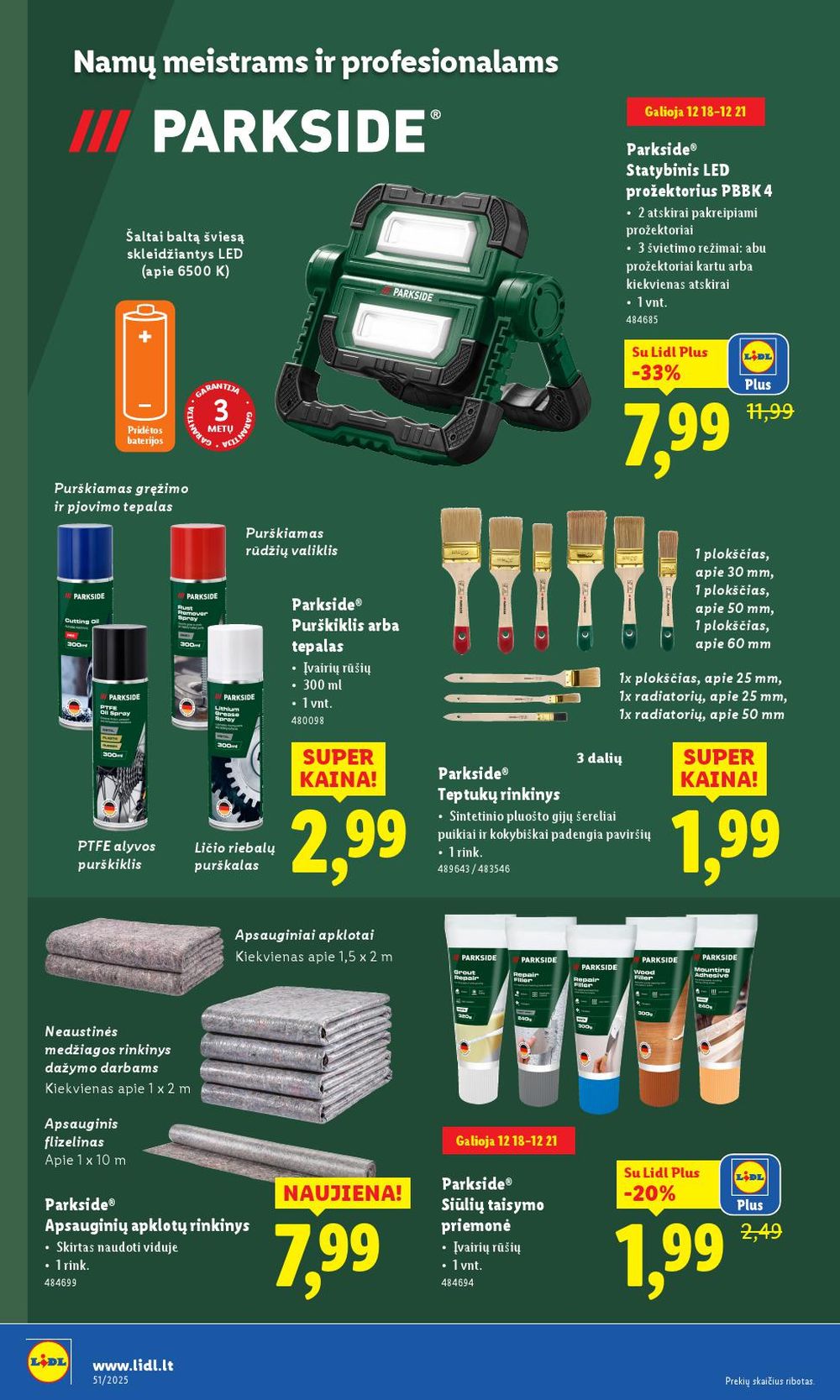 lidl - LIDL - Ne maisto prekių pasiūlymai (2025 12 15 - 2025 12 21) - page: 24