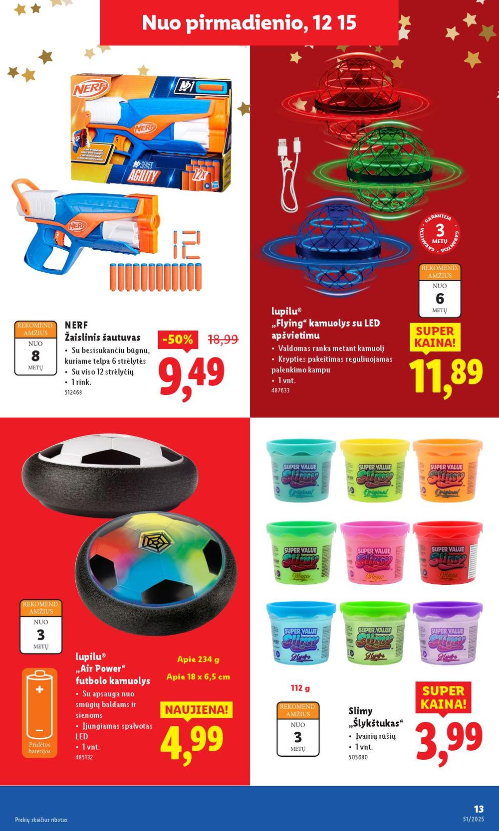 lidl - LIDL - Ne maisto prekių pasiūlymai (2025 12 15 - 2025 12 21) - page: 13