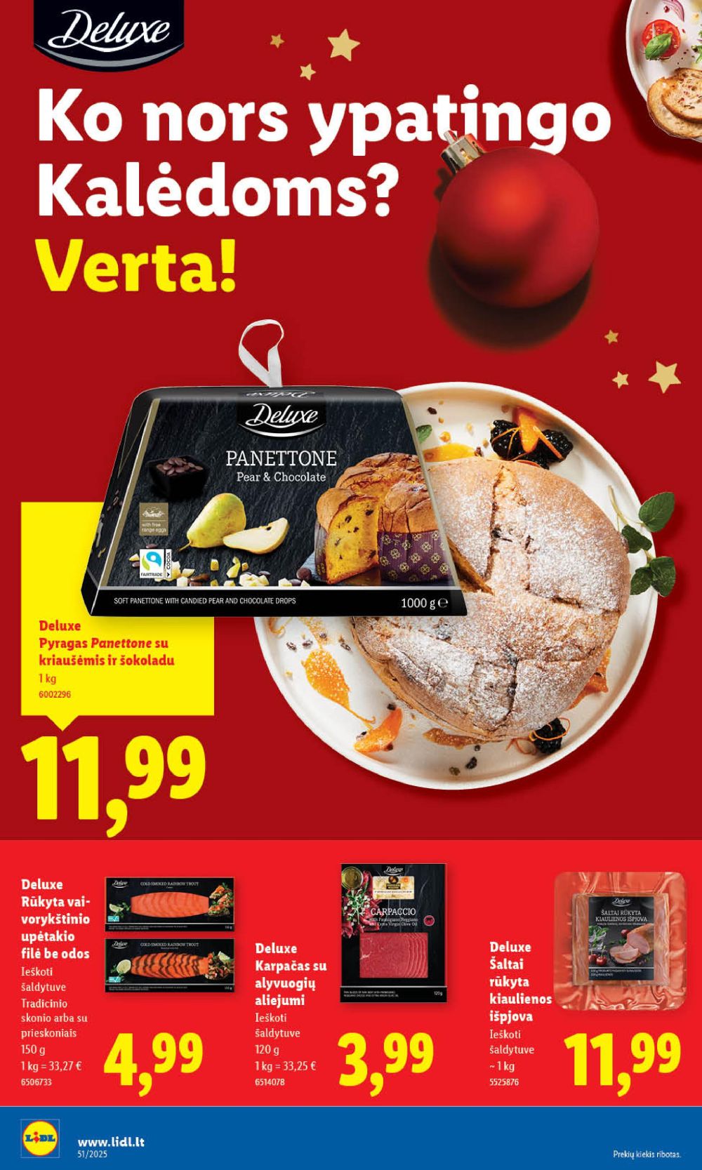 lidl - LIDL - Maisto prekių pasiūlymai (2025 12 15 - 2025 12 21) - page: 14
