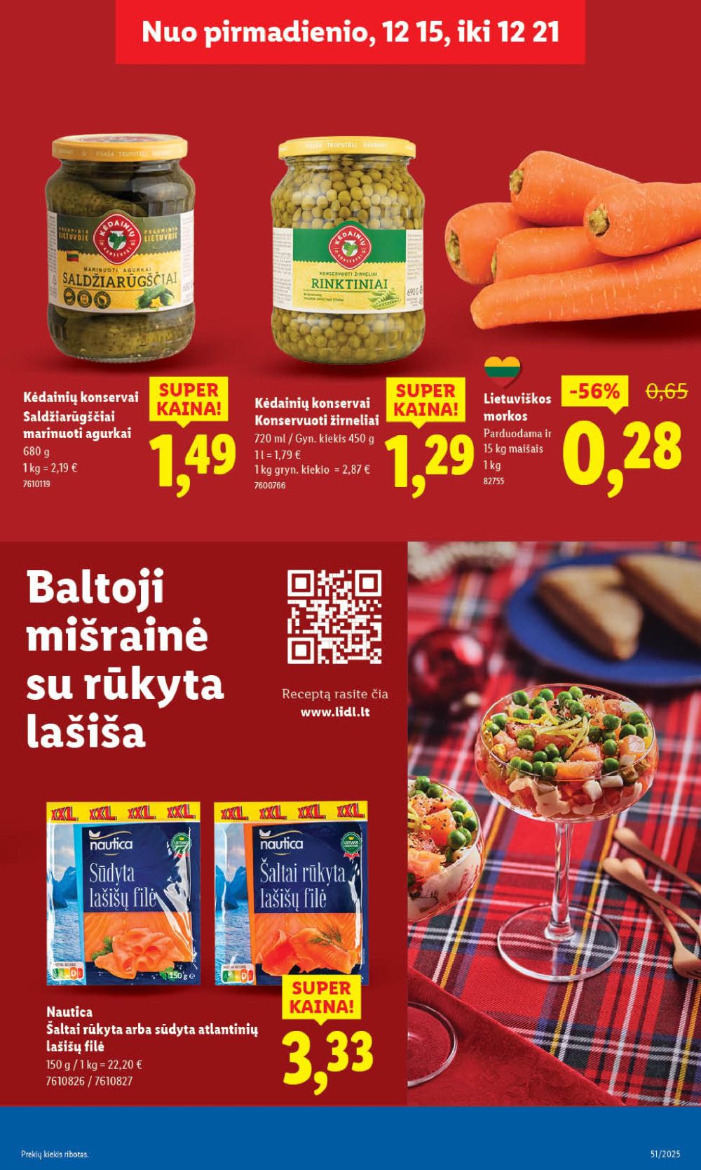 lidl - LIDL - Maisto prekių pasiūlymai (2025 12 15 - 2025 12 21) - page: 21