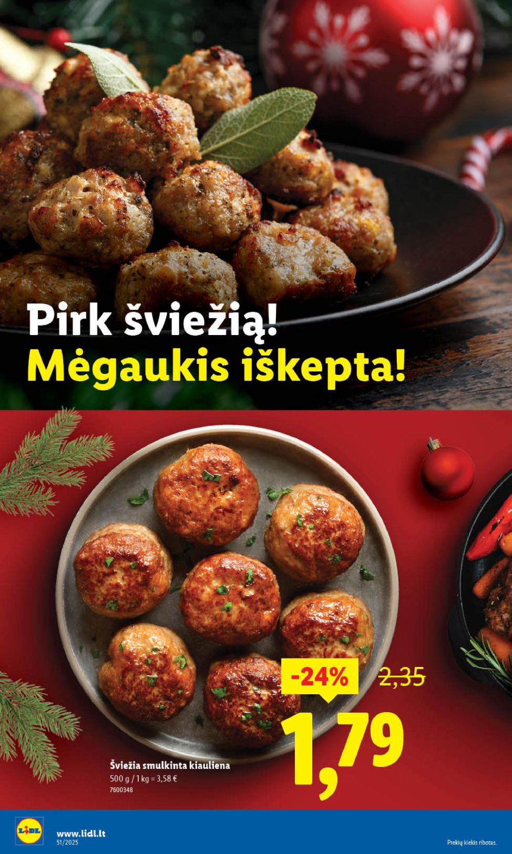 lidl - LIDL - Maisto prekių pasiūlymai (2025 12 15 - 2025 12 21) - page: 10