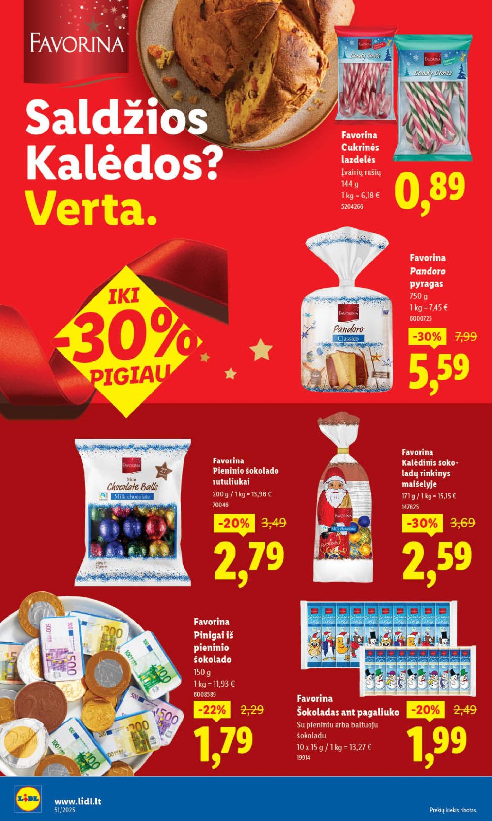 lidl - LIDL - Maisto prekių pasiūlymai (2025 12 15 - 2025 12 21) - page: 16