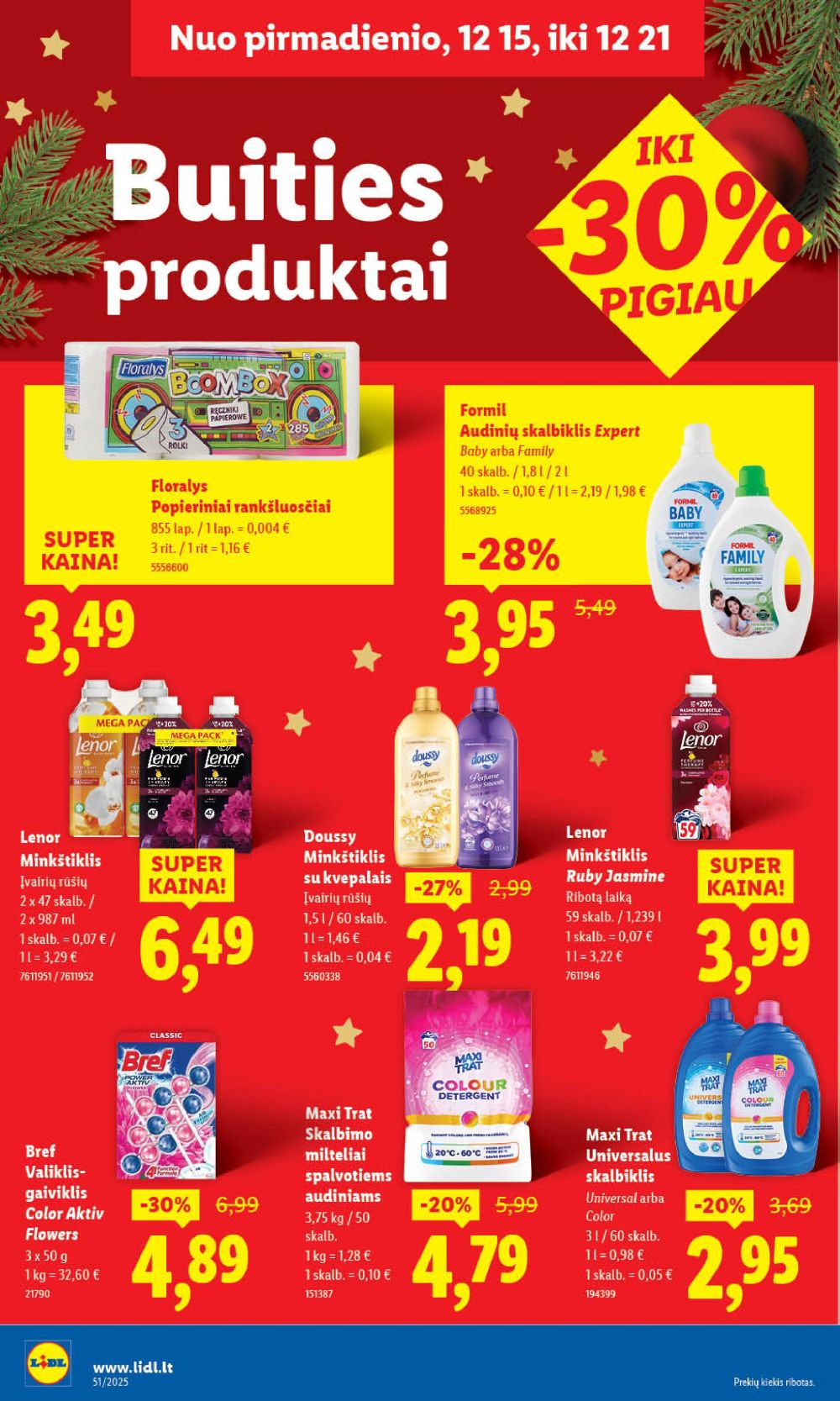 lidl - LIDL - Maisto prekių pasiūlymai (2025 12 15 - 2025 12 21) - page: 44