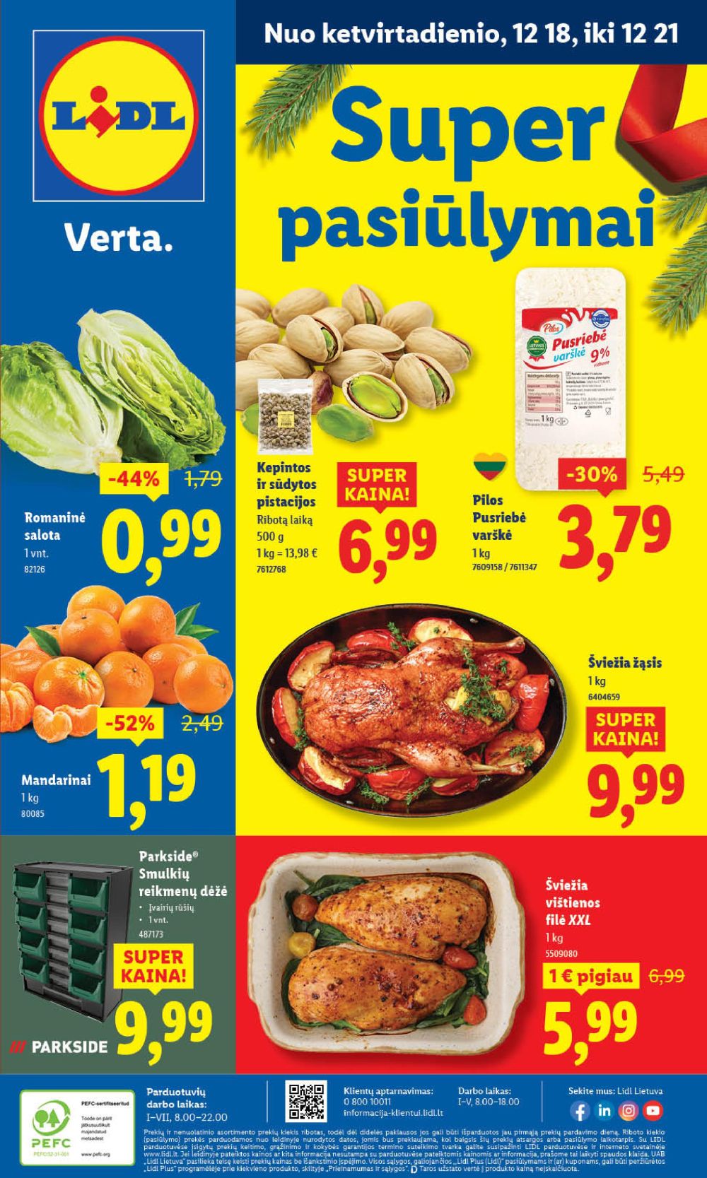 lidl - LIDL - Maisto prekių pasiūlymai (2025 12 15 - 2025 12 21) - page: 48