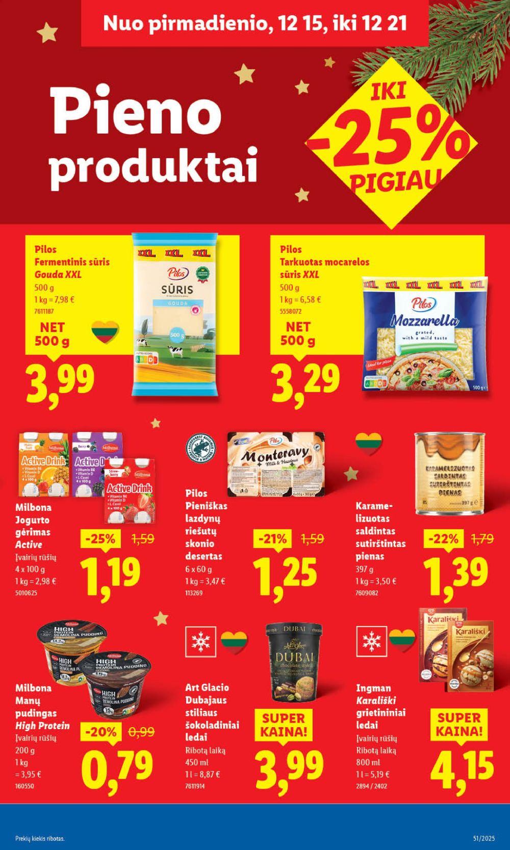 lidl - LIDL - Maisto prekių pasiūlymai (2025 12 15 - 2025 12 21) - page: 29