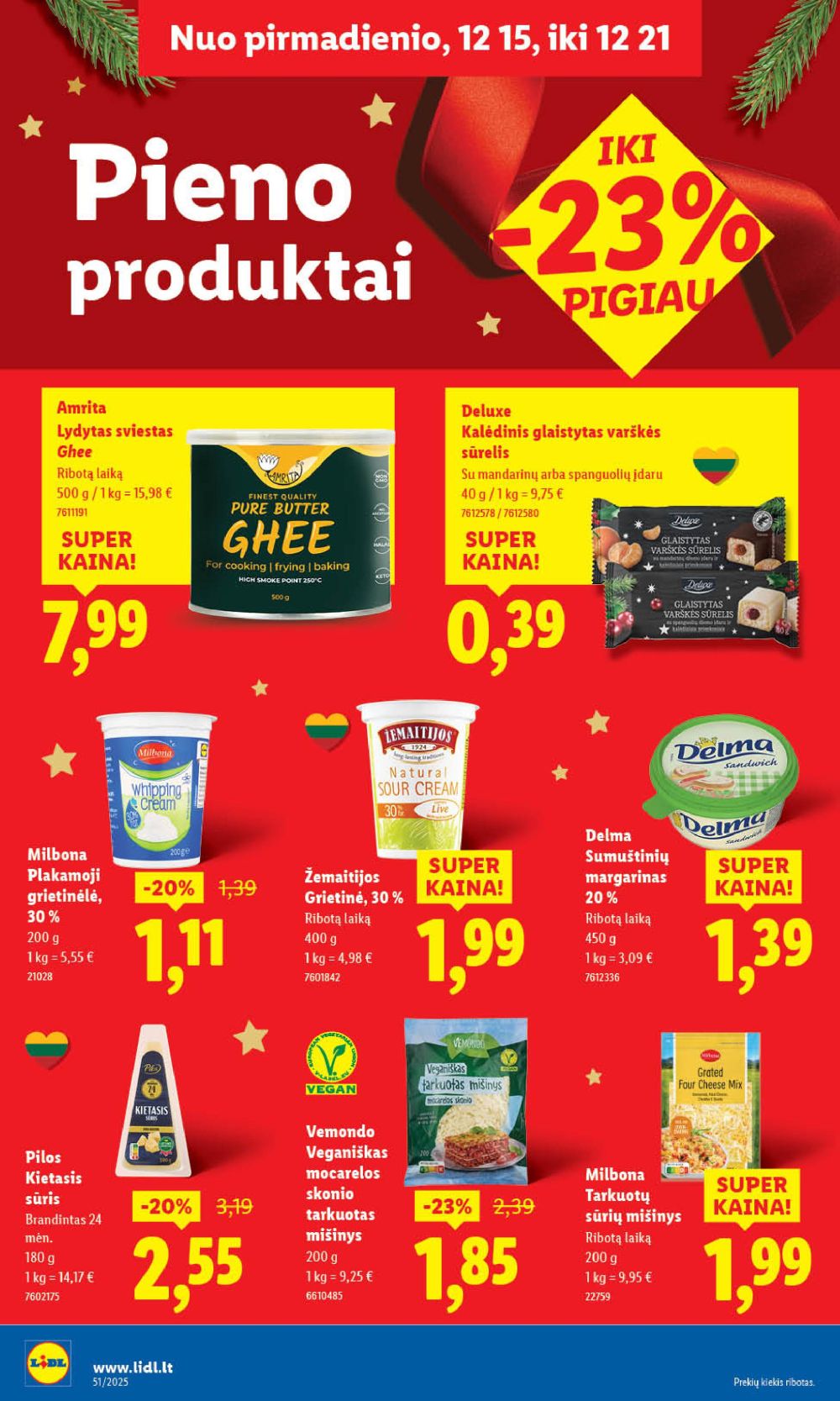 lidl - LIDL - Maisto prekių pasiūlymai (2025 12 18 - 2025 12 21) - page: 36