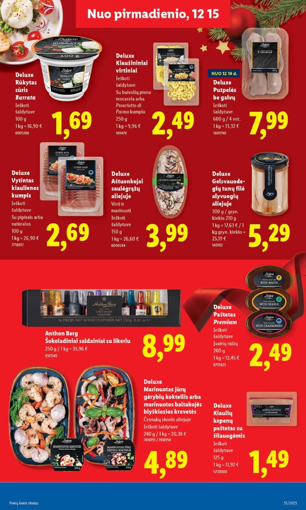 lidl - LIDL - Maisto prekių pasiūlymai (2025 12 18 - 2025 12 21) - page: 23