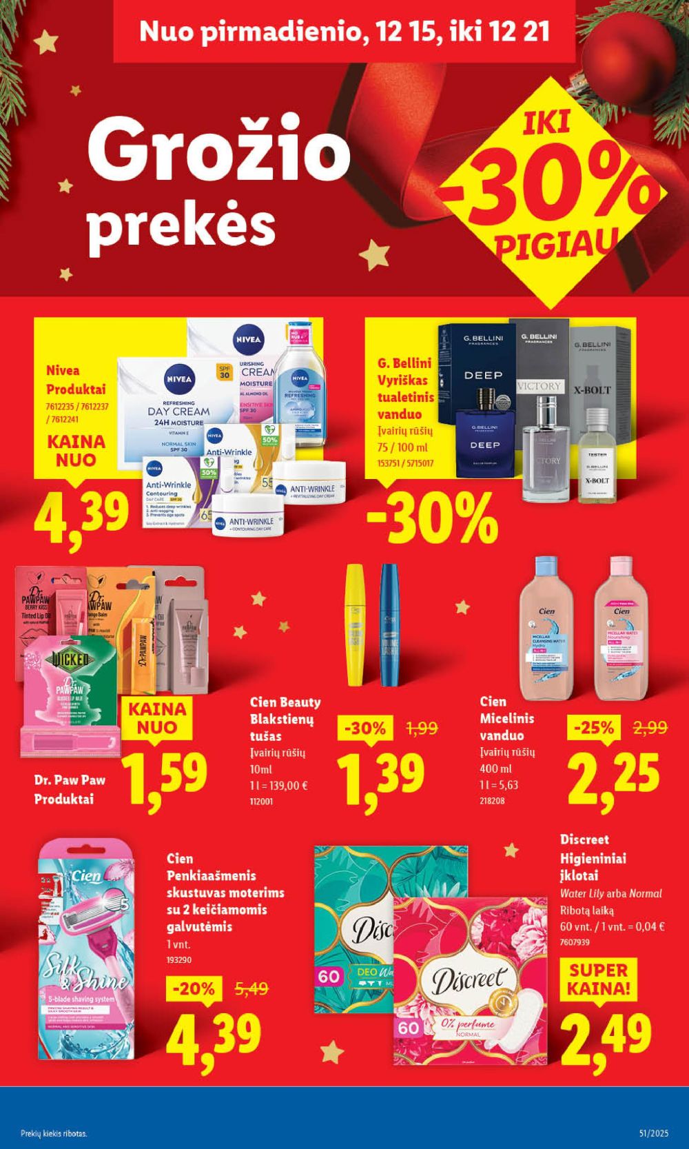 lidl - LIDL - Maisto prekių pasiūlymai (2025 12 18 - 2025 12 21) - page: 53