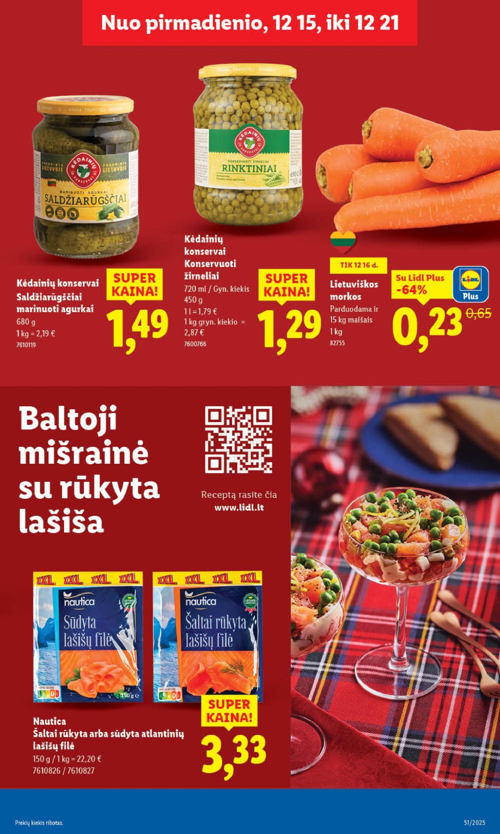lidl - LIDL - Maisto prekių pasiūlymai (2025 12 18 - 2025 12 21) - page: 29