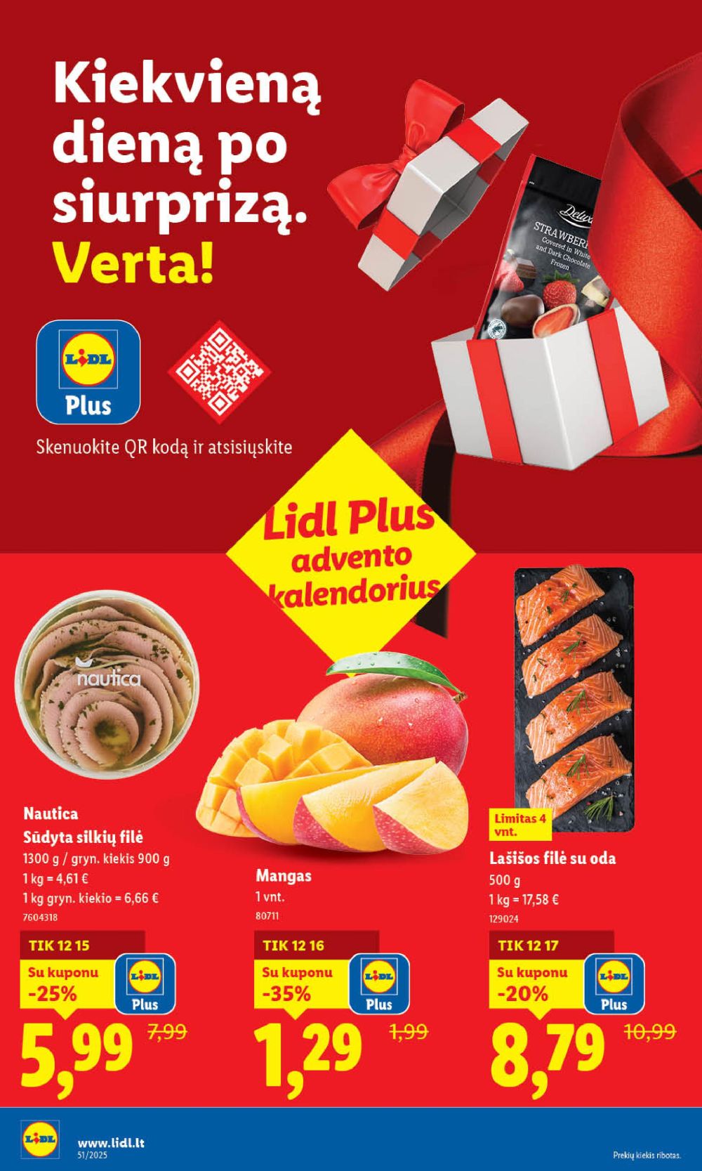 lidl - LIDL - Maisto prekių pasiūlymai (2025 12 18 - 2025 12 21) - page: 20