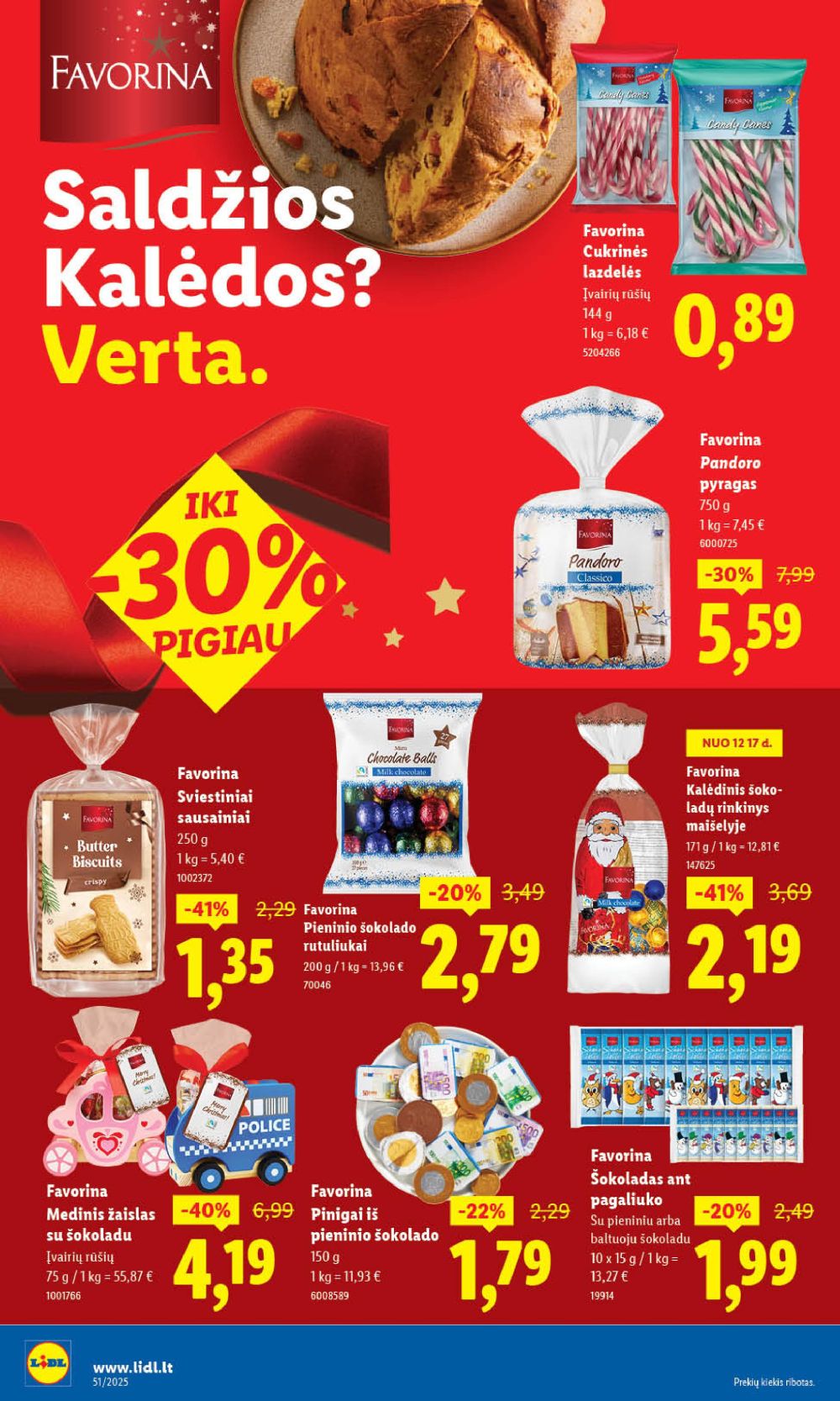lidl - LIDL - Maisto prekių pasiūlymai (2025 12 18 - 2025 12 21) - page: 24