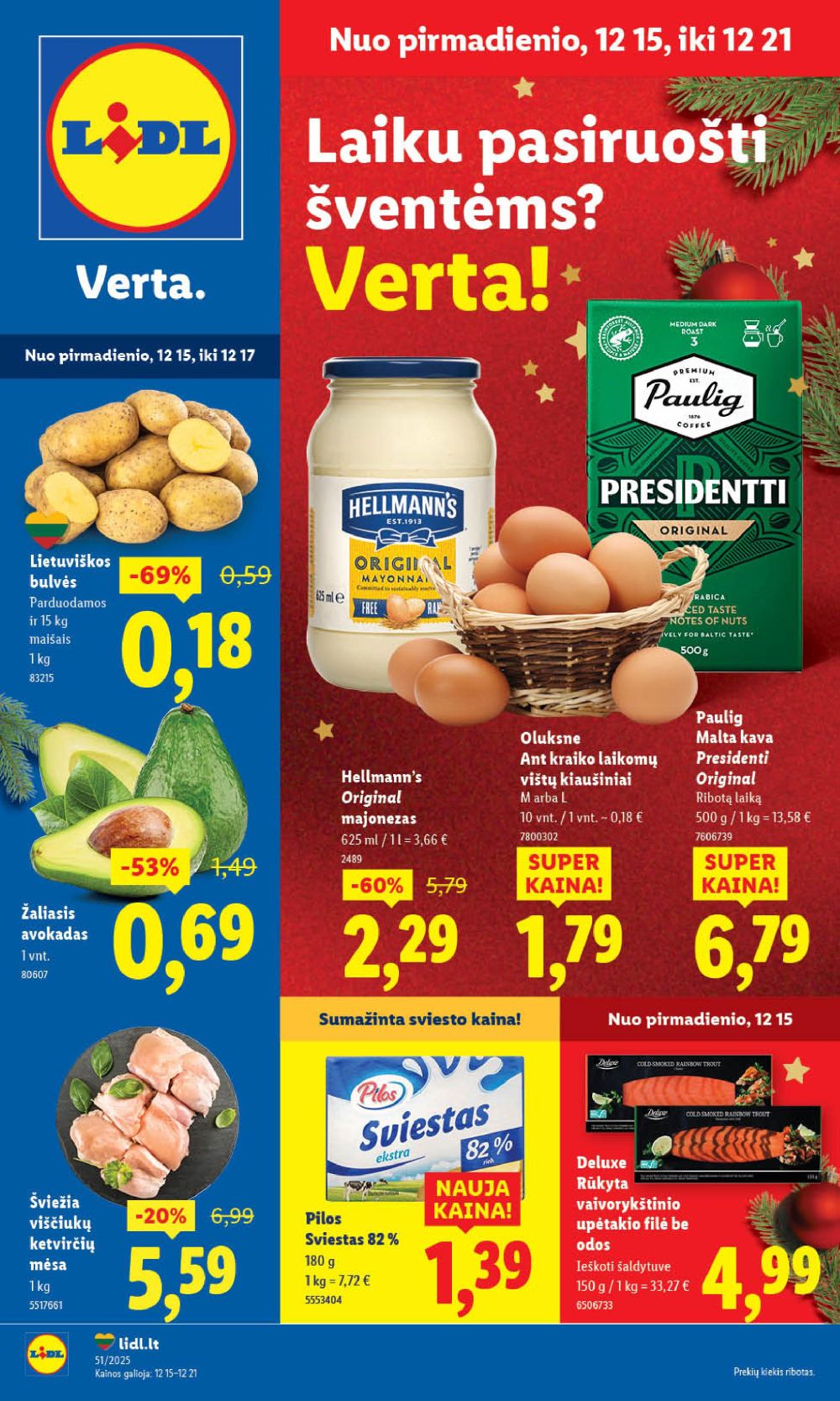 lidl - LIDL - Maisto prekių pasiūlymai (2025 12 18 - 2025 12 21) - page: 17