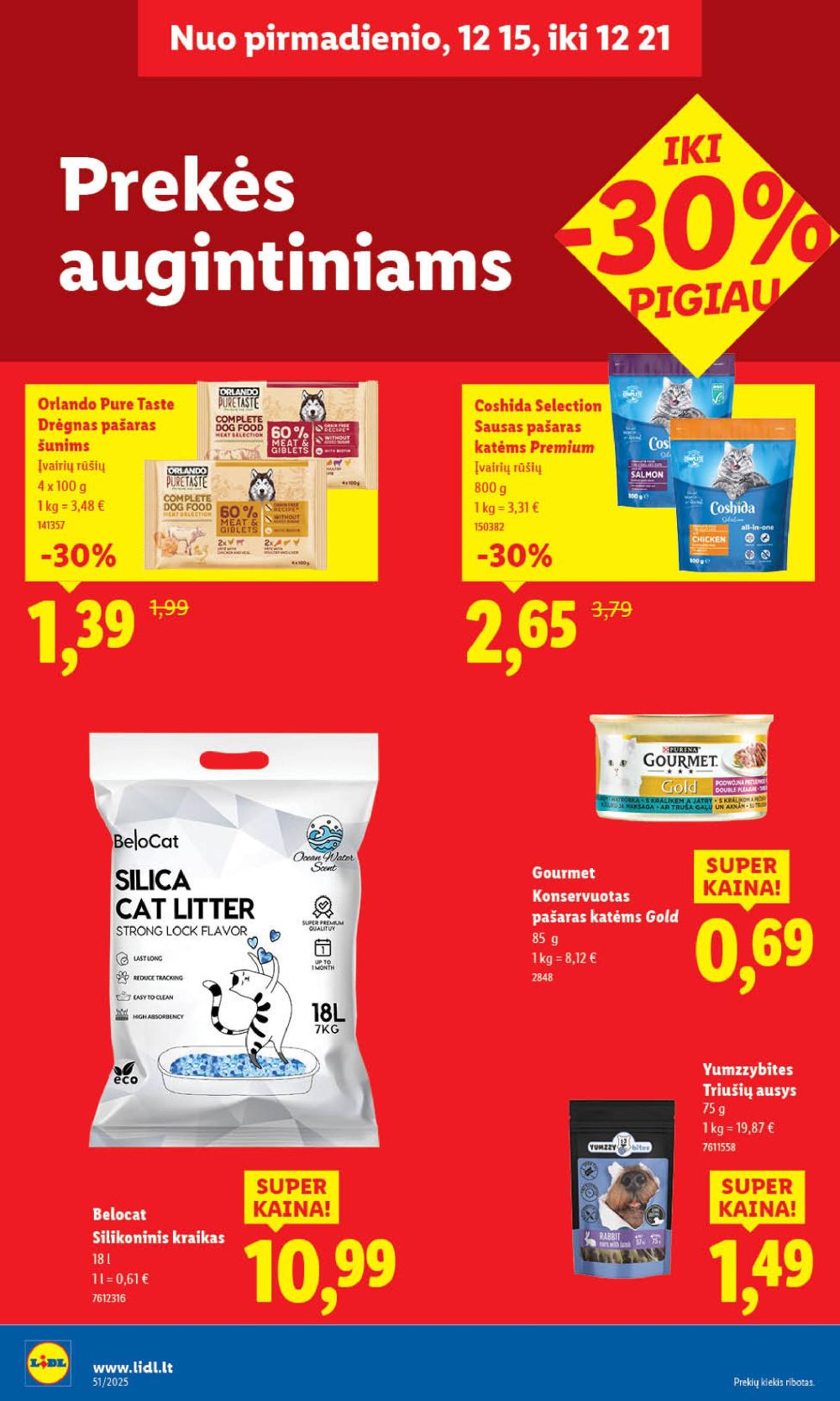 lidl - LIDL - Maisto prekių pasiūlymai (2025 12 18 - 2025 12 21) - page: 54