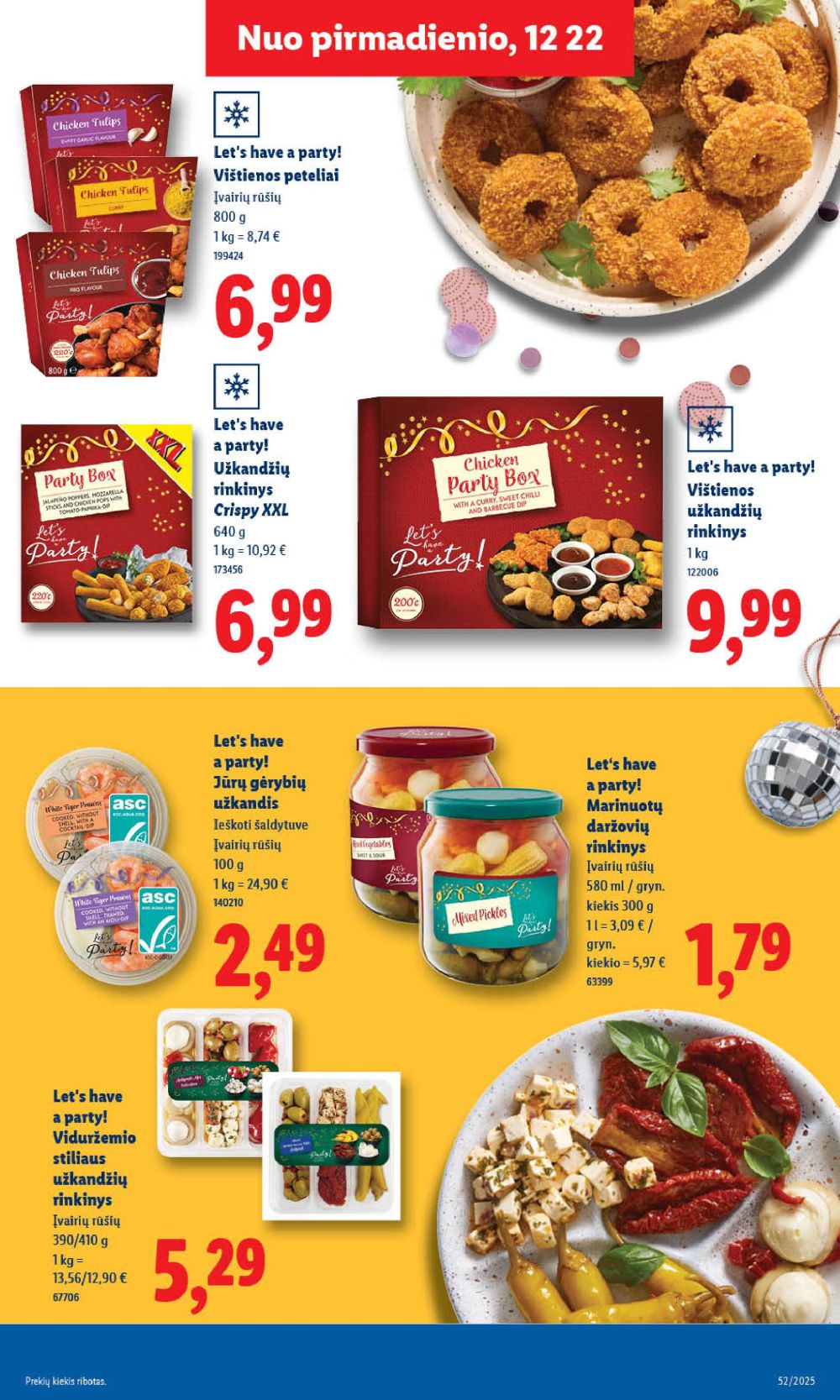 lidl - LIDL - Maisto prekių pasiūlymai (2025 12 22 - 2025 12 28) - page: 33