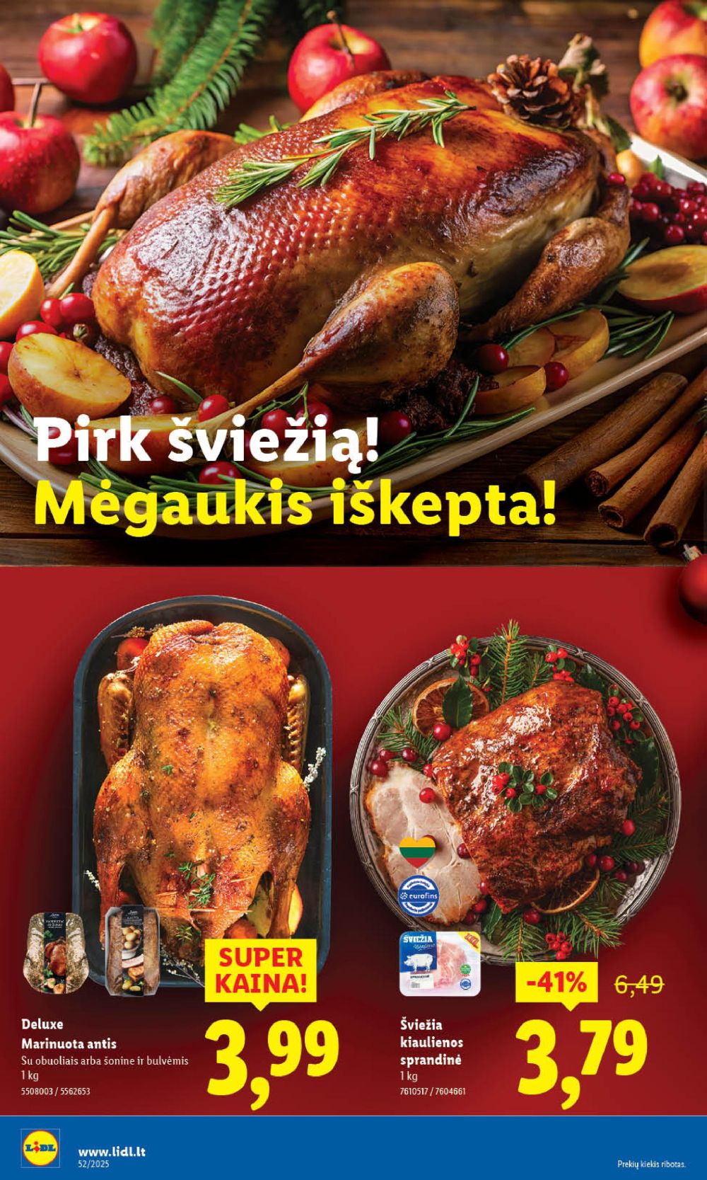 lidl - LIDL - Maisto prekių pasiūlymai (2025 12 22 - 2025 12 28) - page: 11