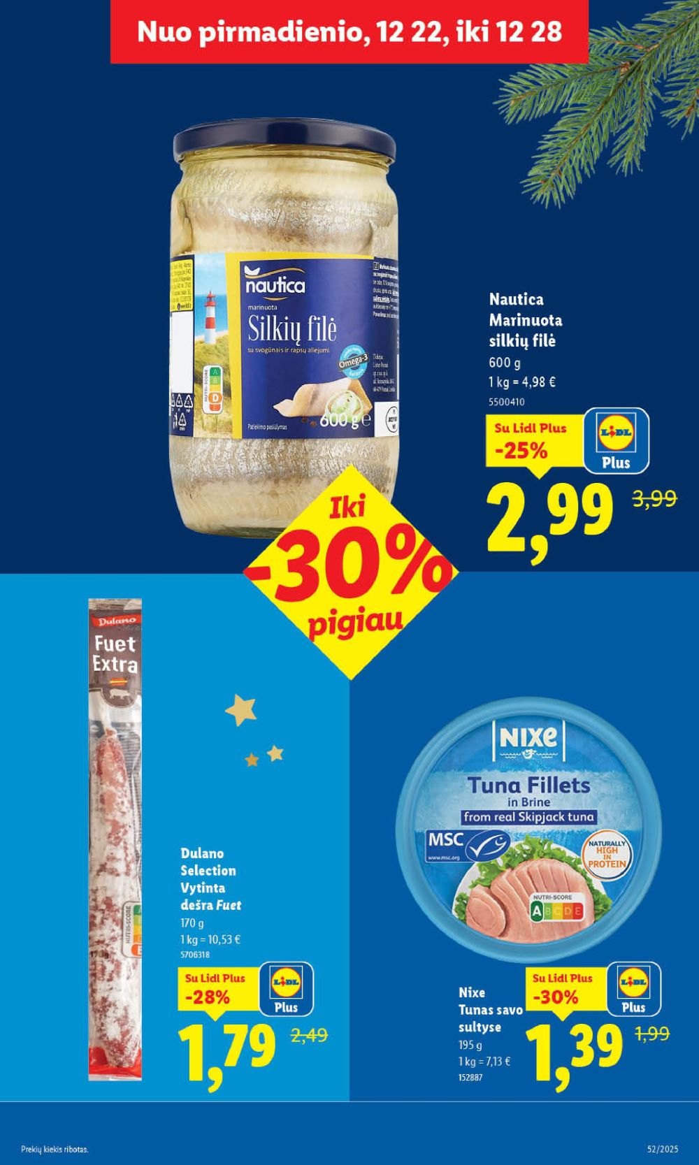 lidl - LIDL - Maisto prekių pasiūlymai (2025 12 22 - 2025 12 28) - page: 18