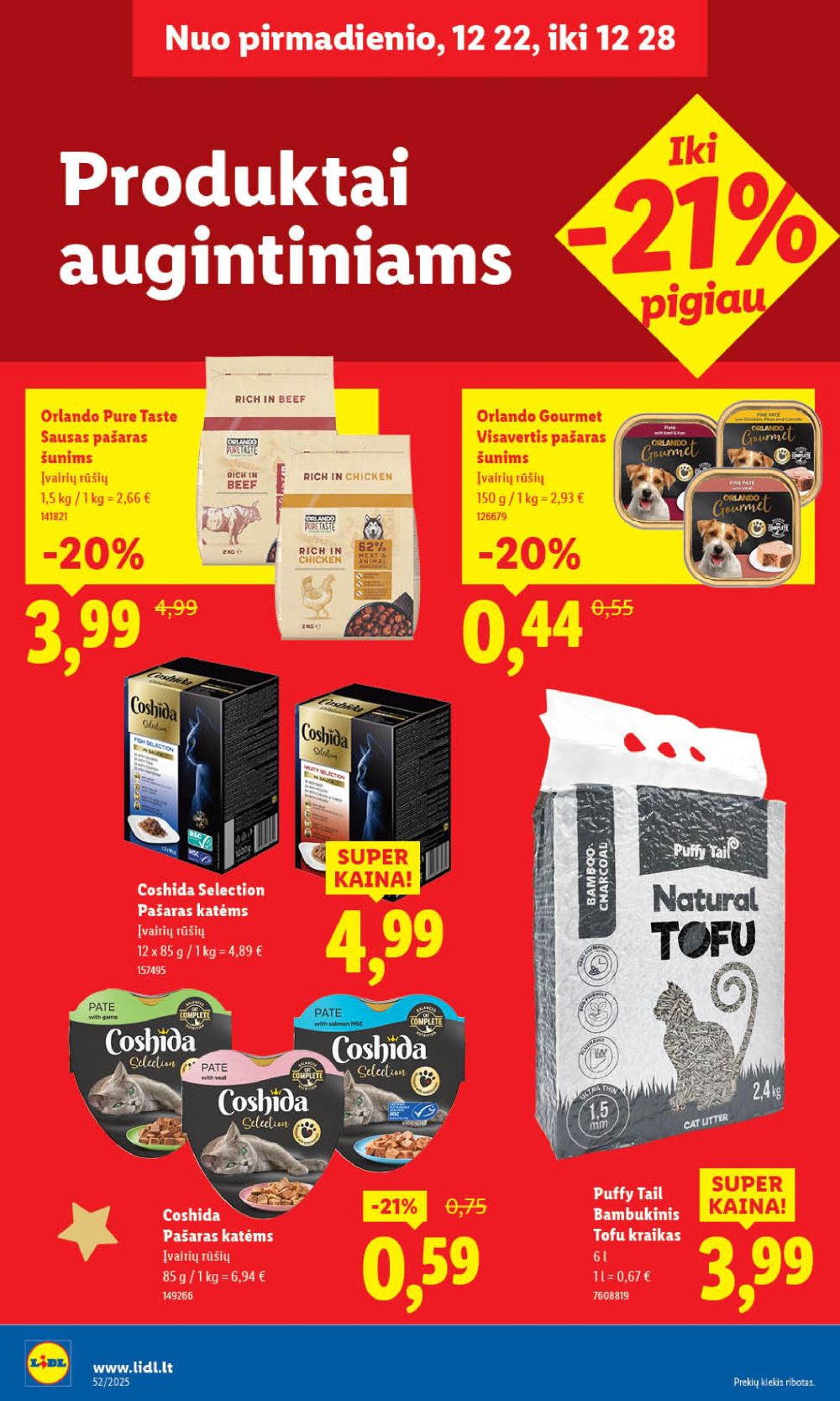 lidl - LIDL - Maisto prekių pasiūlymai (2025 12 22 - 2025 12 28) - page: 38